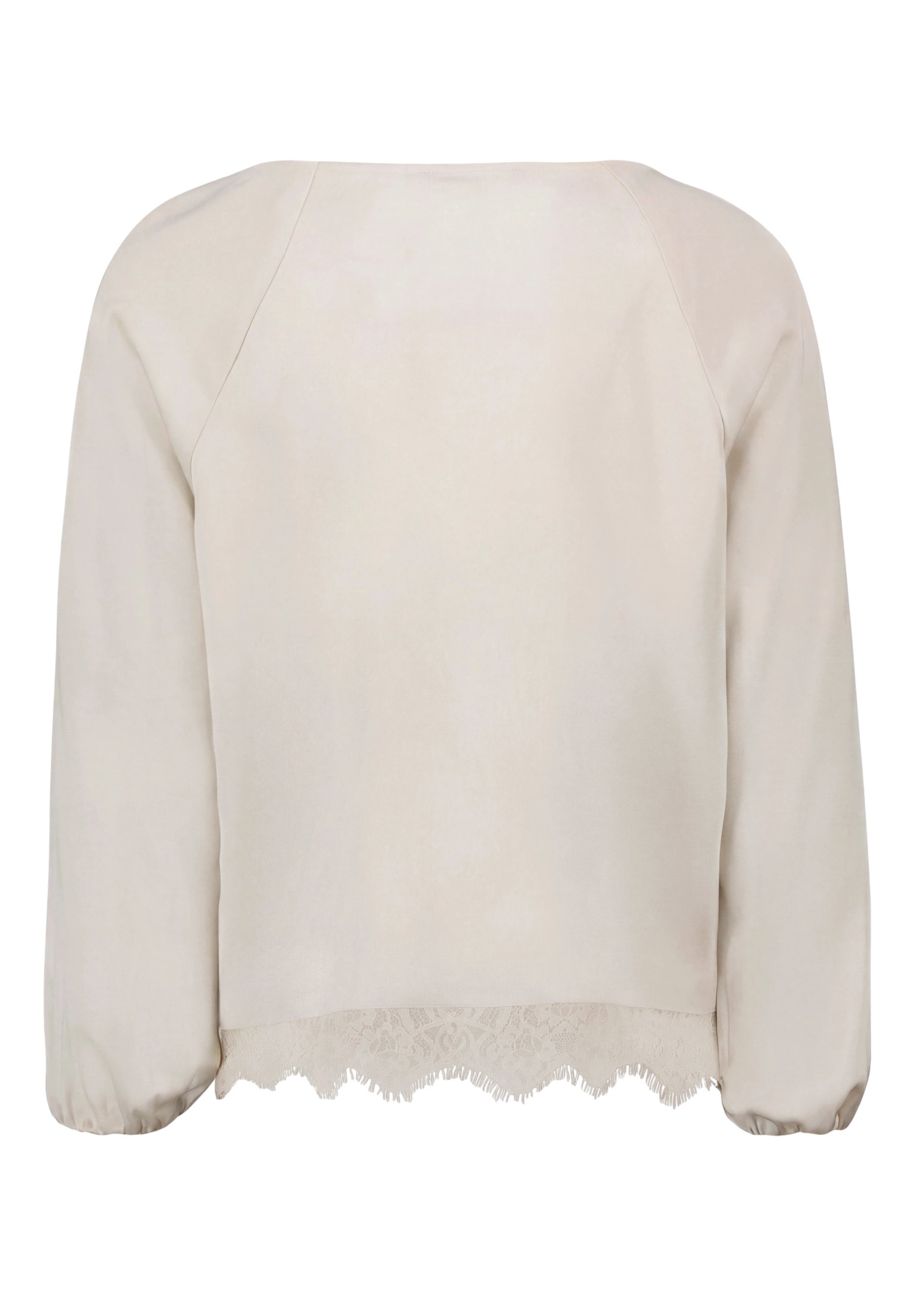 Zero Satinbluse »Satin-Bluse mit Tunnelzug«