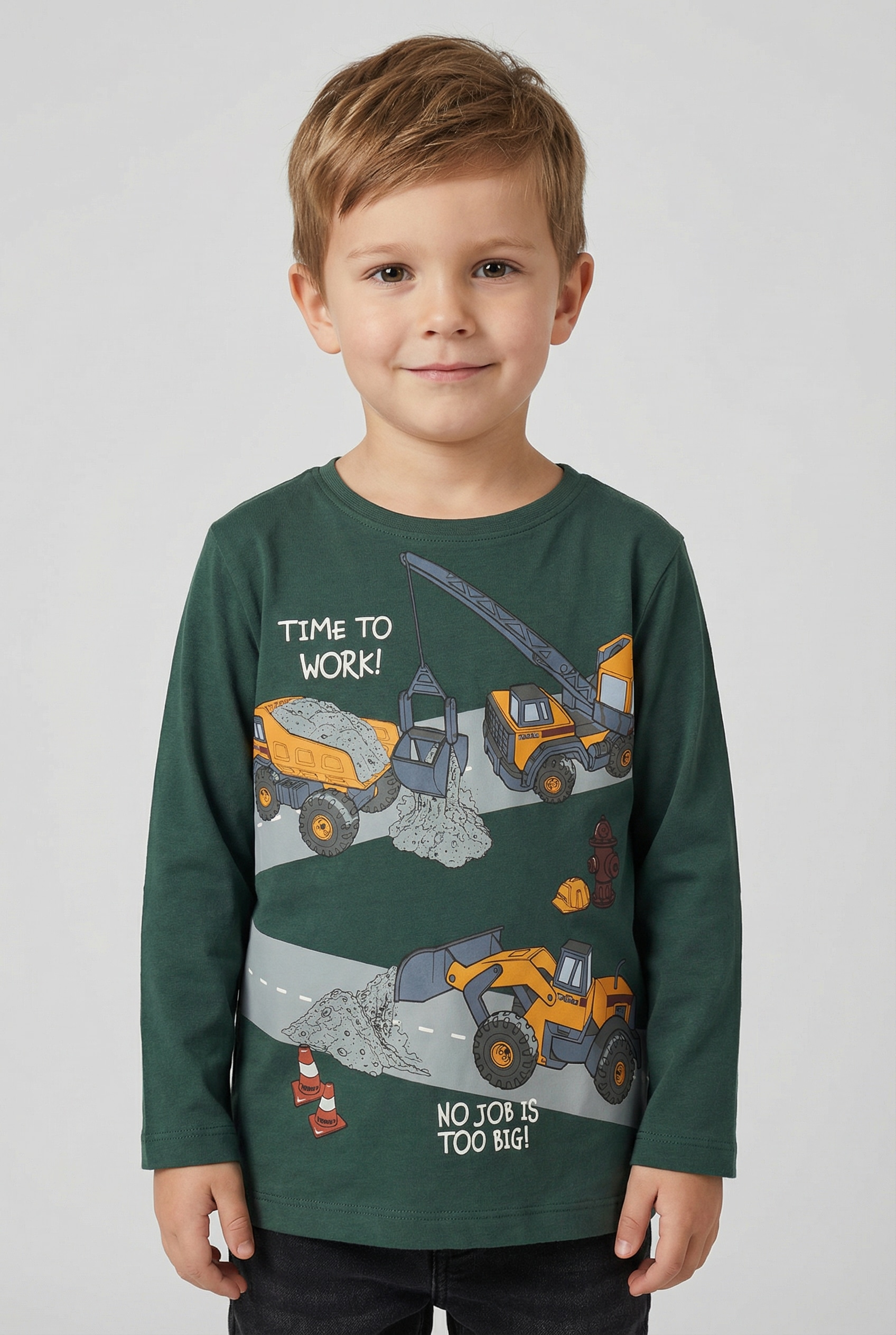 Name It Langarmshirt »NMMOFEK TONKA LS NREG TOP CPLG«