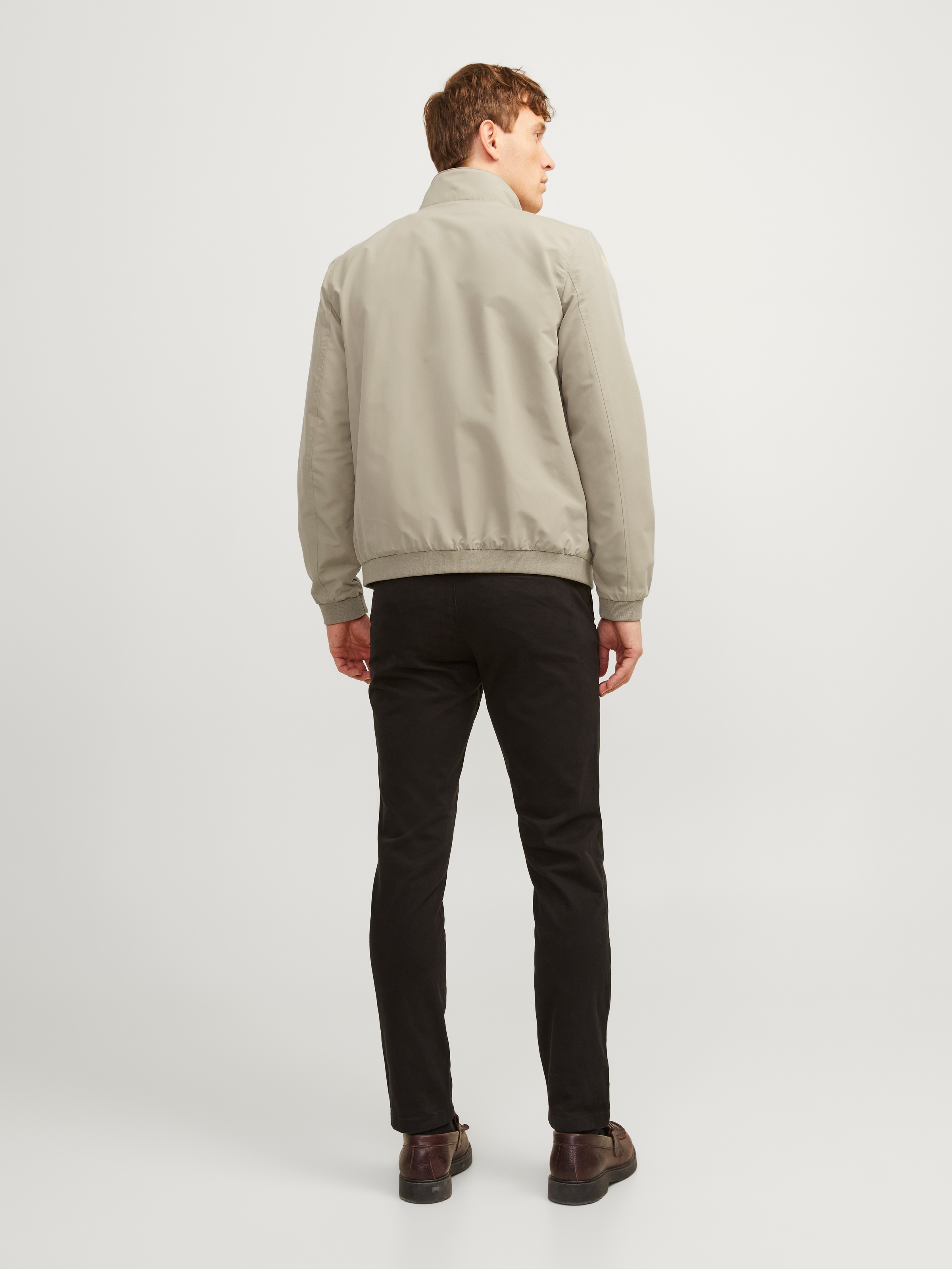 Jack & Jones Blouson »JJERUSH Stylisch, funktional, ideal für Herbst, pflegeleicht« ohne Kapuze mit stylischem Stehkragen