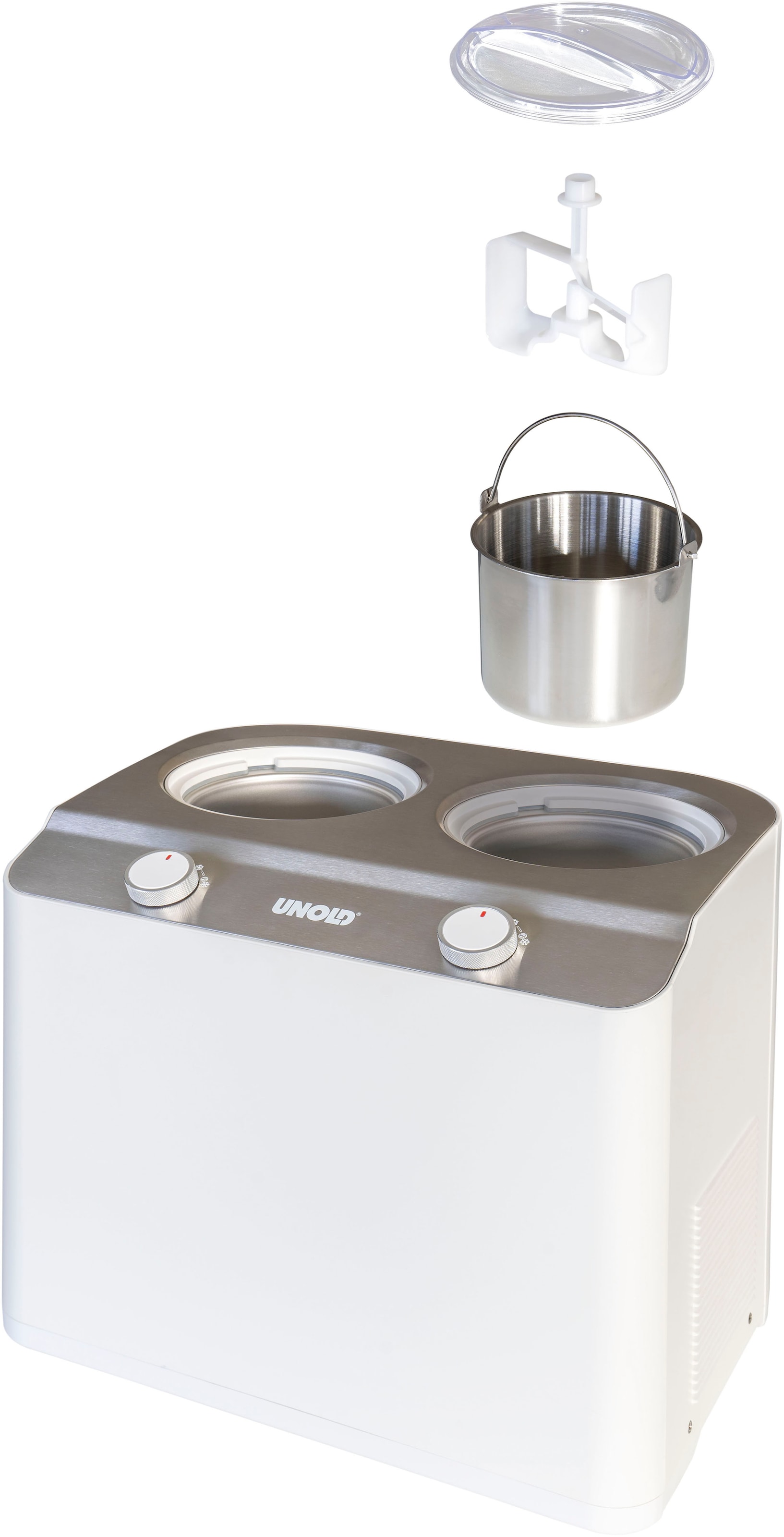 Unold Eismaschine »Doppio bianco 48830«, 2,4 l, 250 W