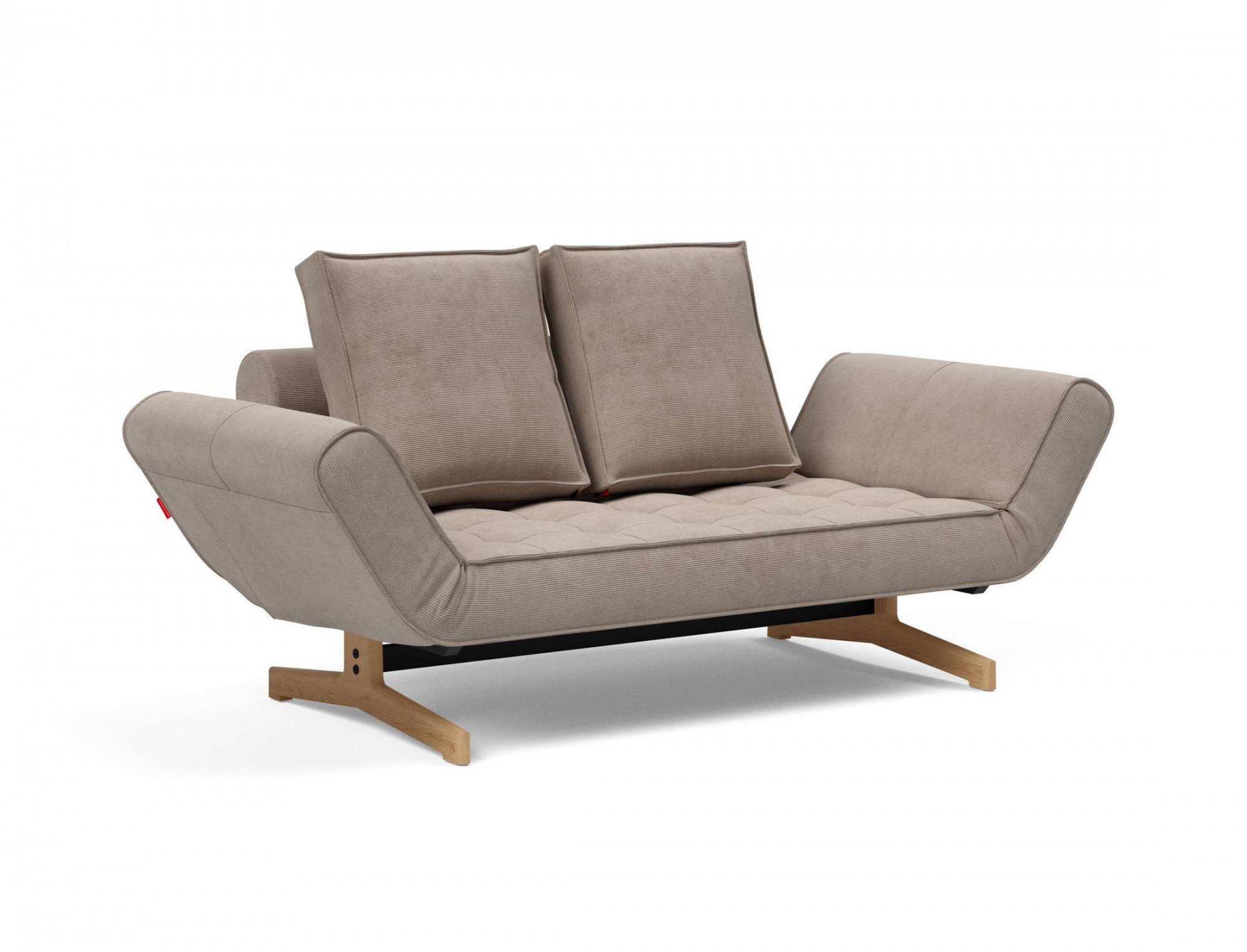 INNOVATION LIVING ™ 3-Sitzer »Ghia Schlafsofa, Couch mit Wohlfühl-Faktor, OTTOs Choice«, eine große Liegefläche mit geringer Stellfläche, beidseitig abklappbar