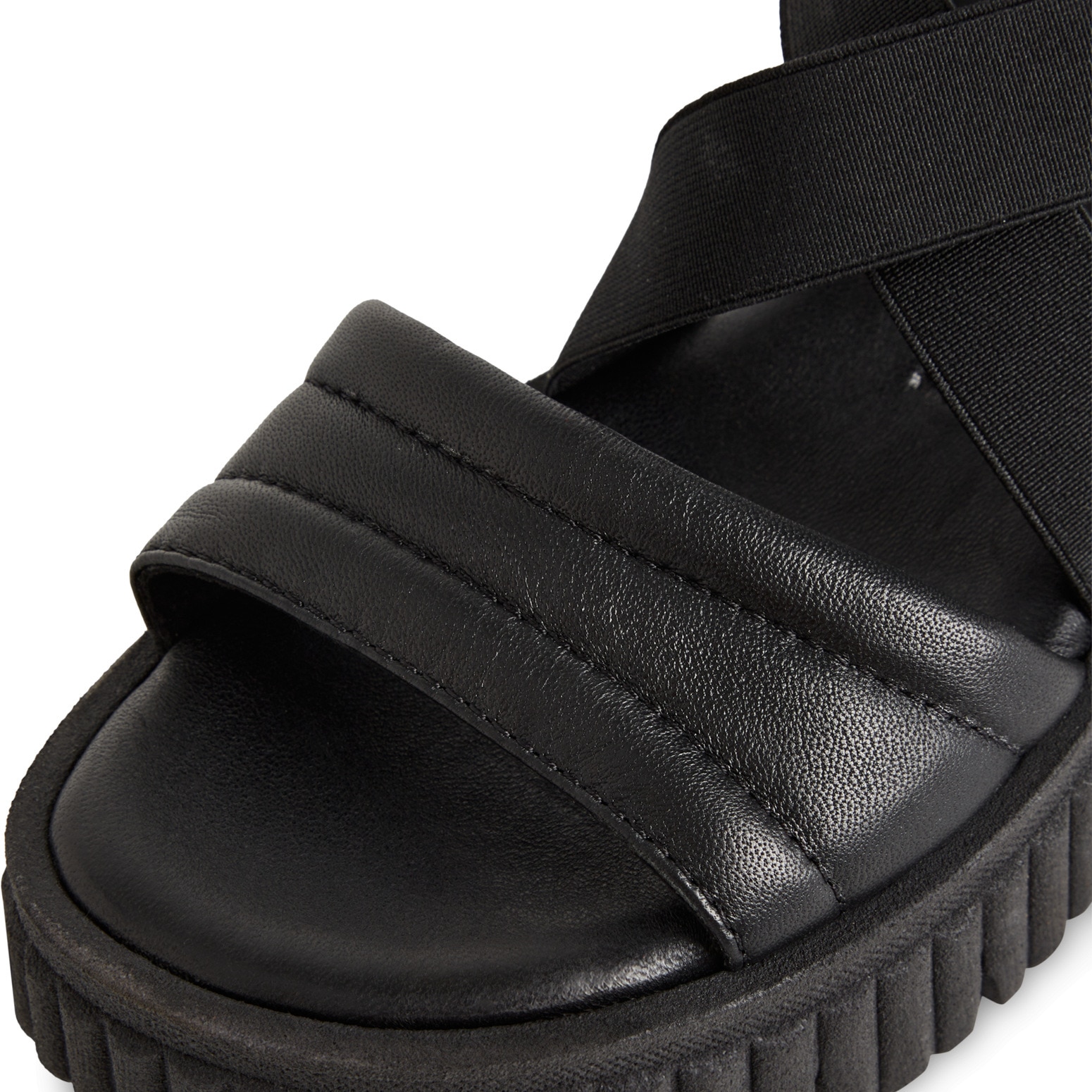 Tamaris Keilsandalette, Plateau, Riemchensandale, Sommerschuh mit Kreuzbandage