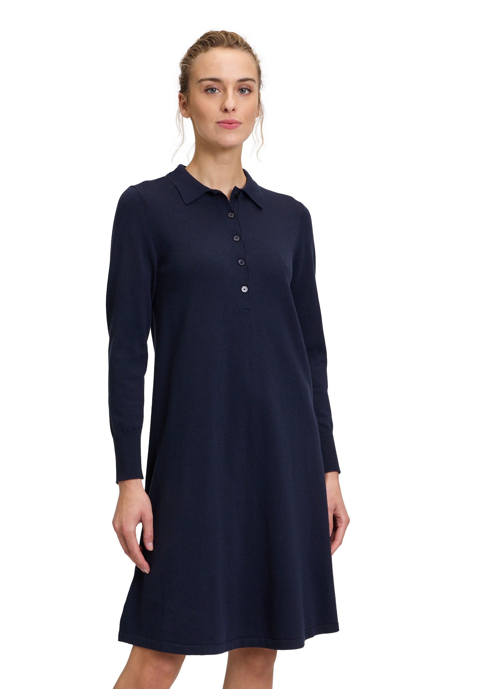 Vera Mont Strickkleid »Strickkleid mit Knopfleiste«