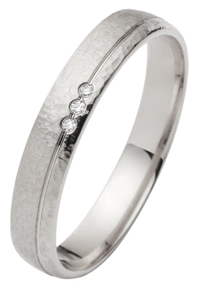 Firetti Trauring »Schmuck Geschenk Gold 750 Hochzeit Ehering "LIEBE"« Made in Germany, wahlweise mit oder ohne Brillanten