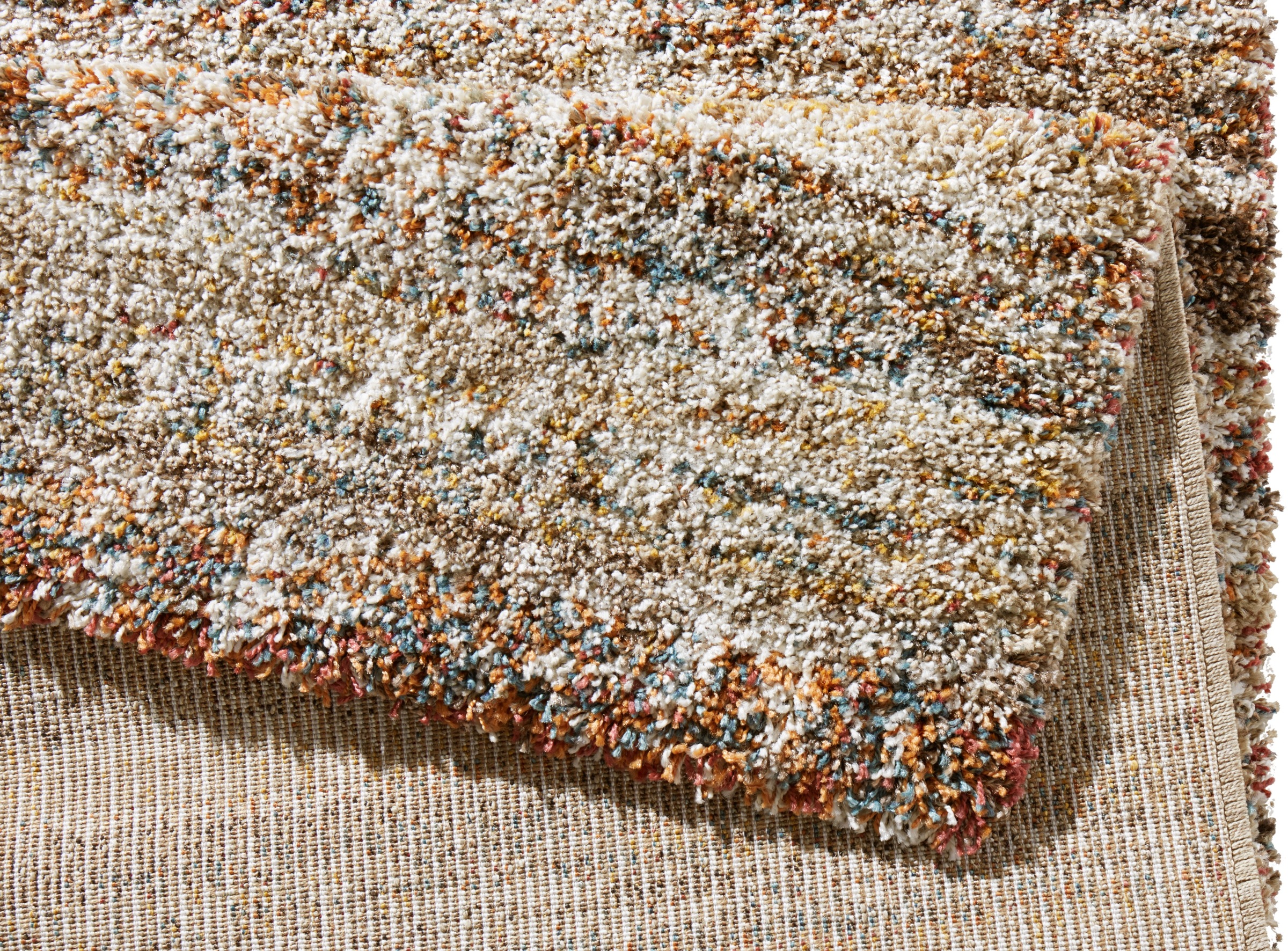 HANSE Home Hochflor-Teppich »Granite«, rechteckig, 25 mm Höhe, Teppich, Hochflor, Shaggy, Weich, Flauschig, Wohnzimmer, Schlafzimmer