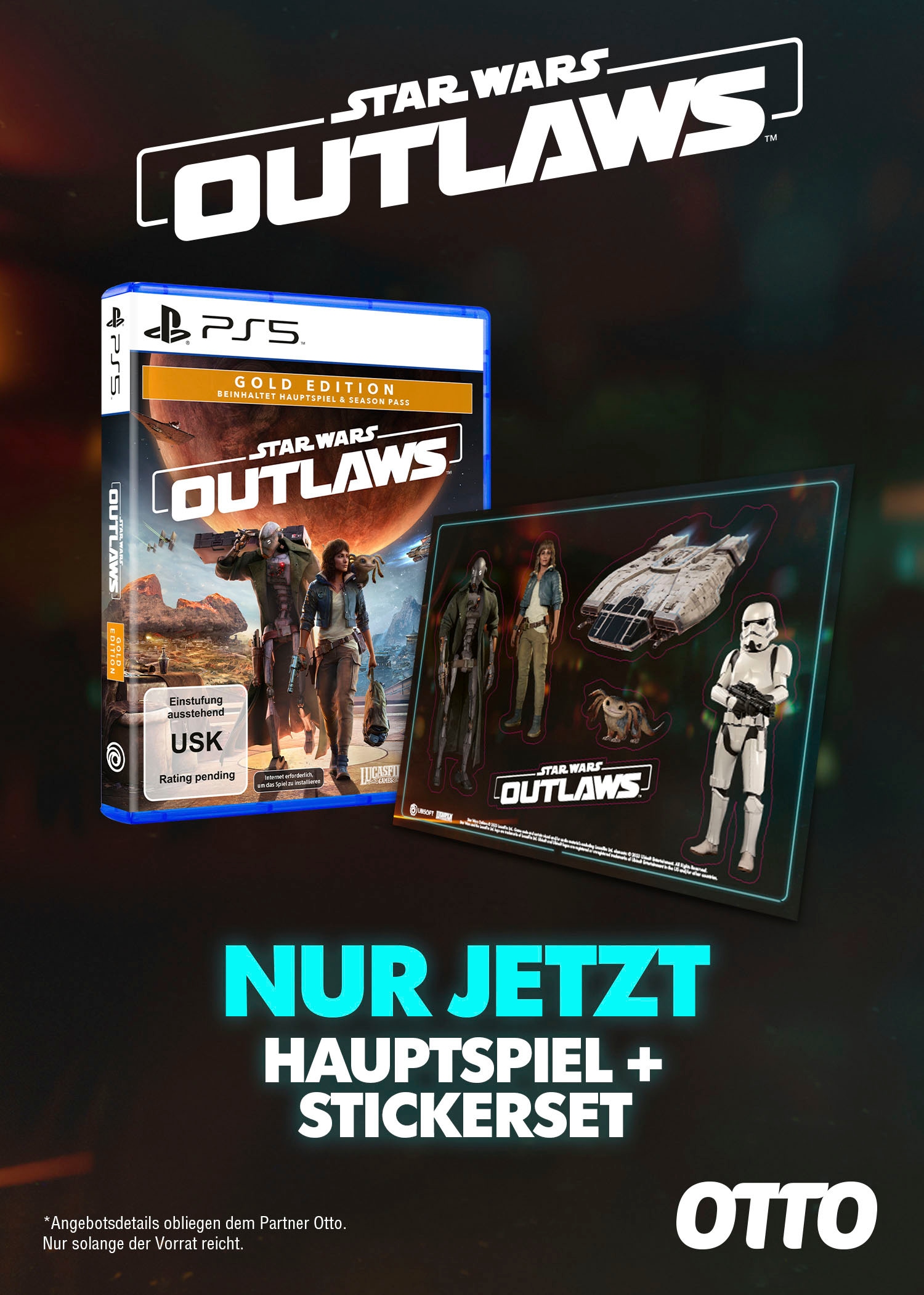 UBISOFT Spielesoftware »Star Wars Outlaws Gold Edition«, PlayStation 5