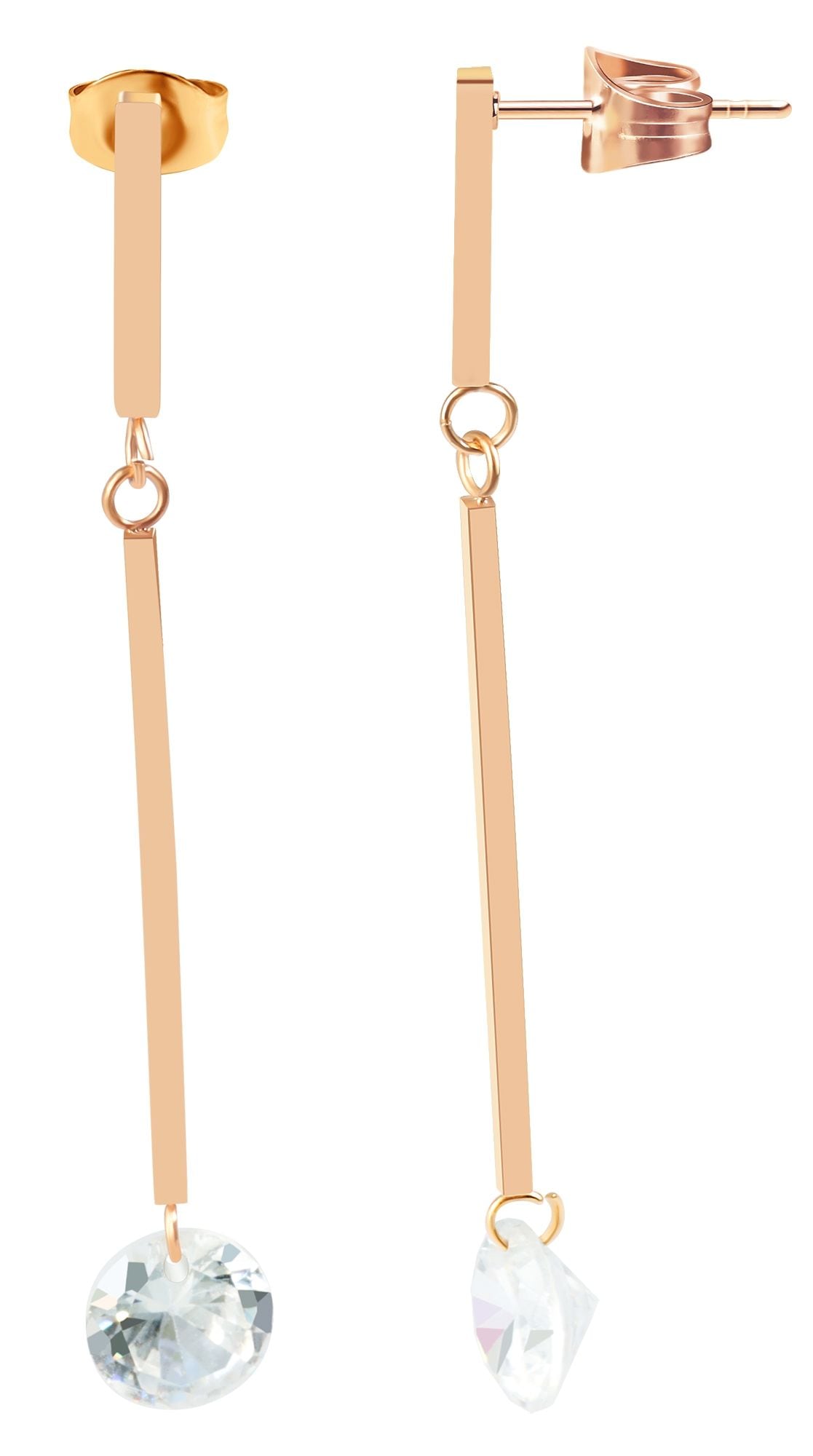 Adelia´s Paar Ohrstecker »Damen Ohrringe ¿ Ohrstecker aus Edelstahl«