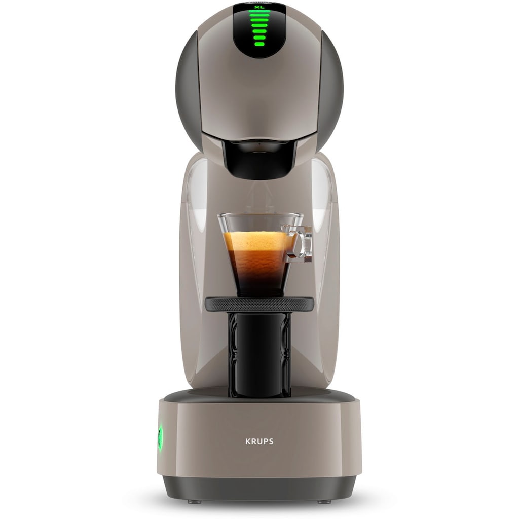 NESCAFÉ® Dolce Gusto® Kapselmaschine »Krups, KP270A Infinissima Touch Automatic in Taupe«, Hochdrucksystem bis 15 Bar, Touchscreen, Energiesparmodus nach 1 Min.