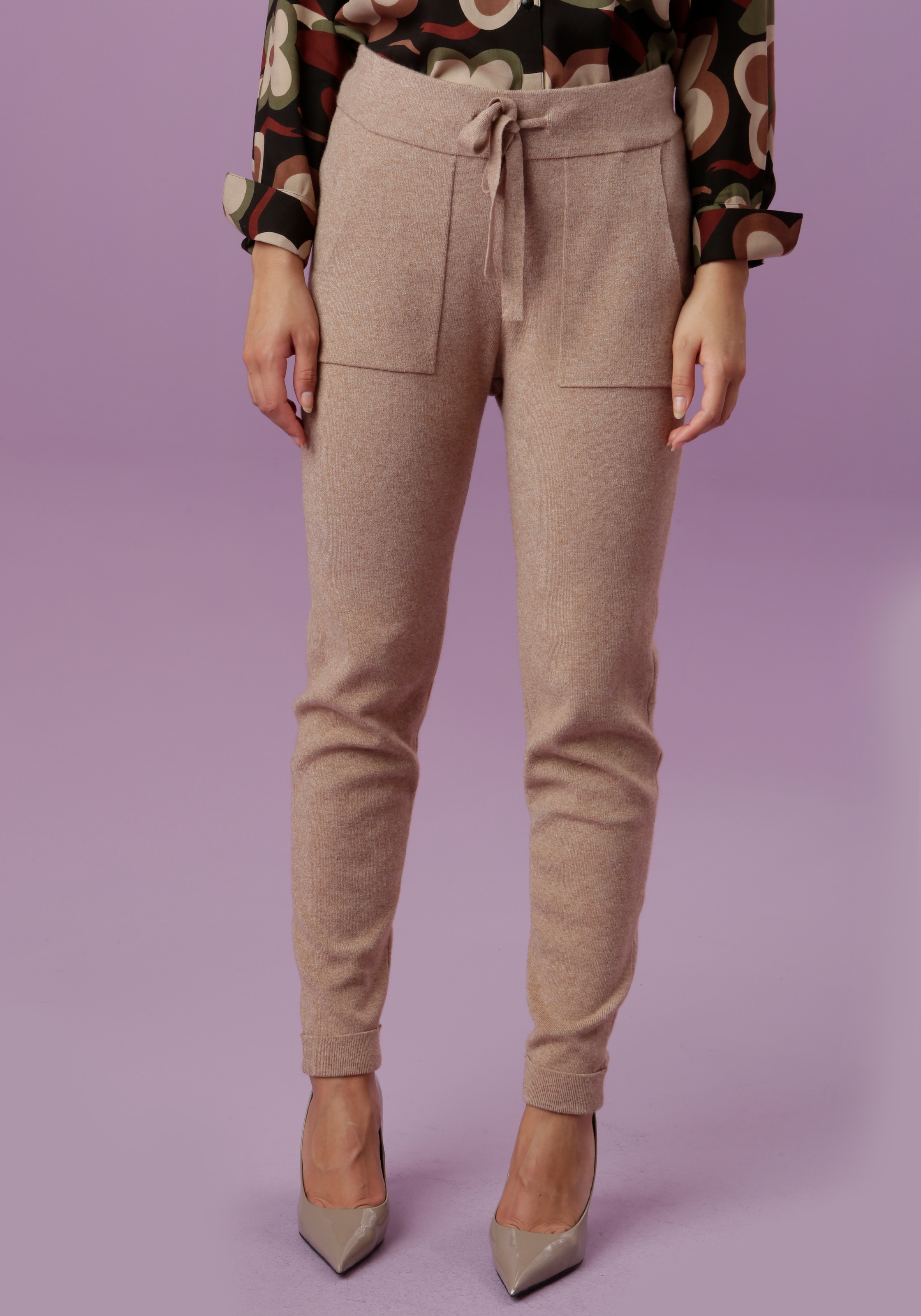 Aniston CASUAL Strickhose, mit 2 aufgesetzten bei online OTTO Taschen
