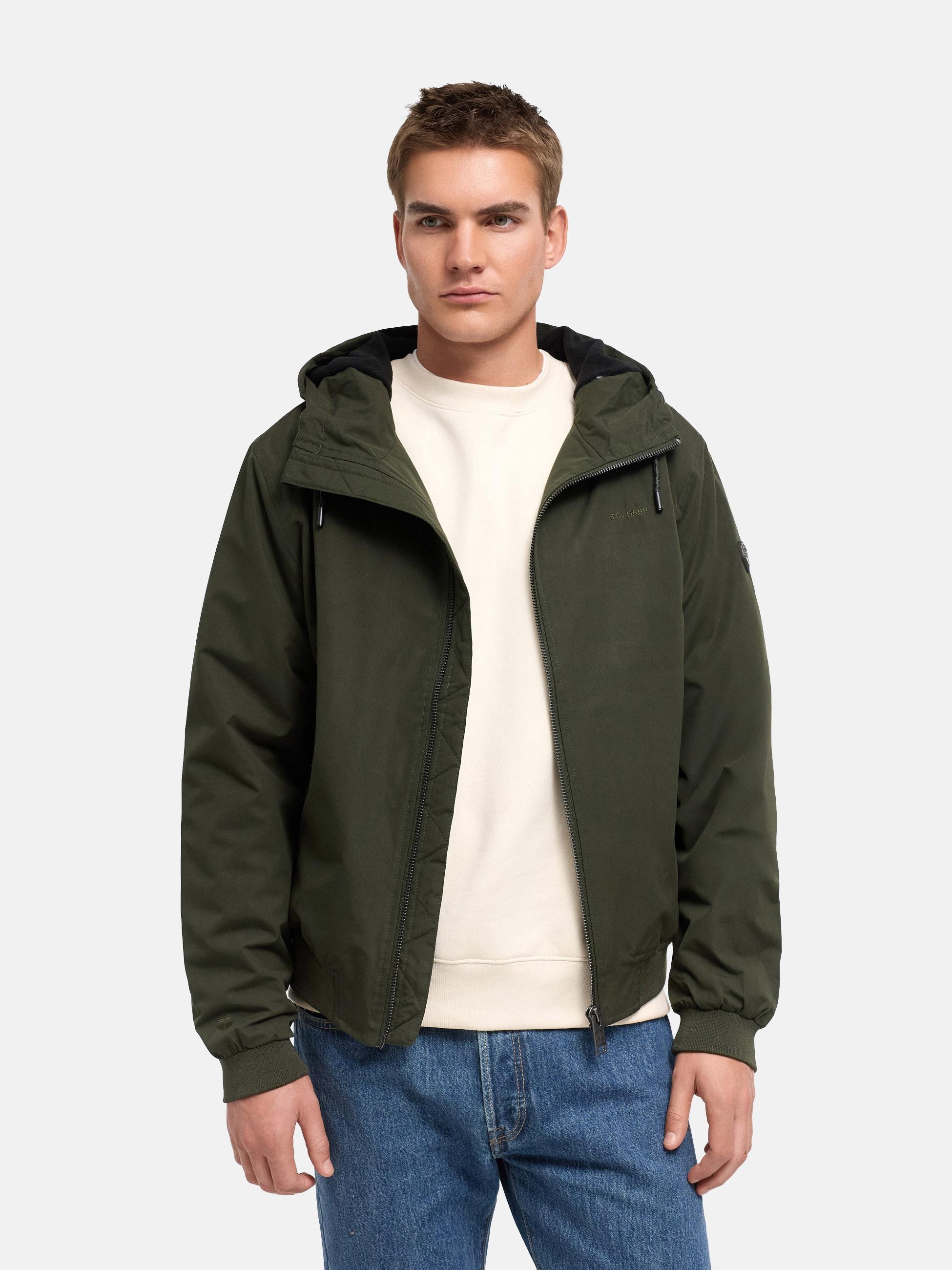 Stone Harbour Outdoorjacke »Outdoorjacke Daxaar XX« mit Kapuze Mit Fleece gefütterte leichte Jacke mit Kapuze