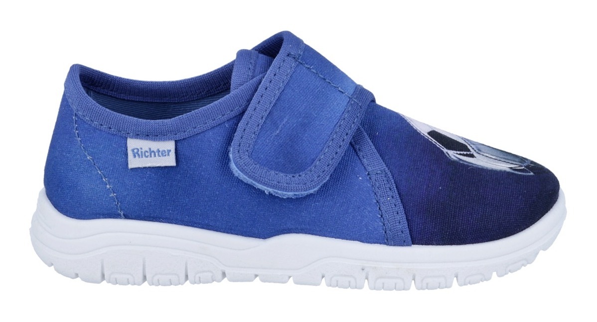 Richter Hausschuh »Mailo«  Klettschuh, Kindergartenschuh mit Größenschablone zum Download