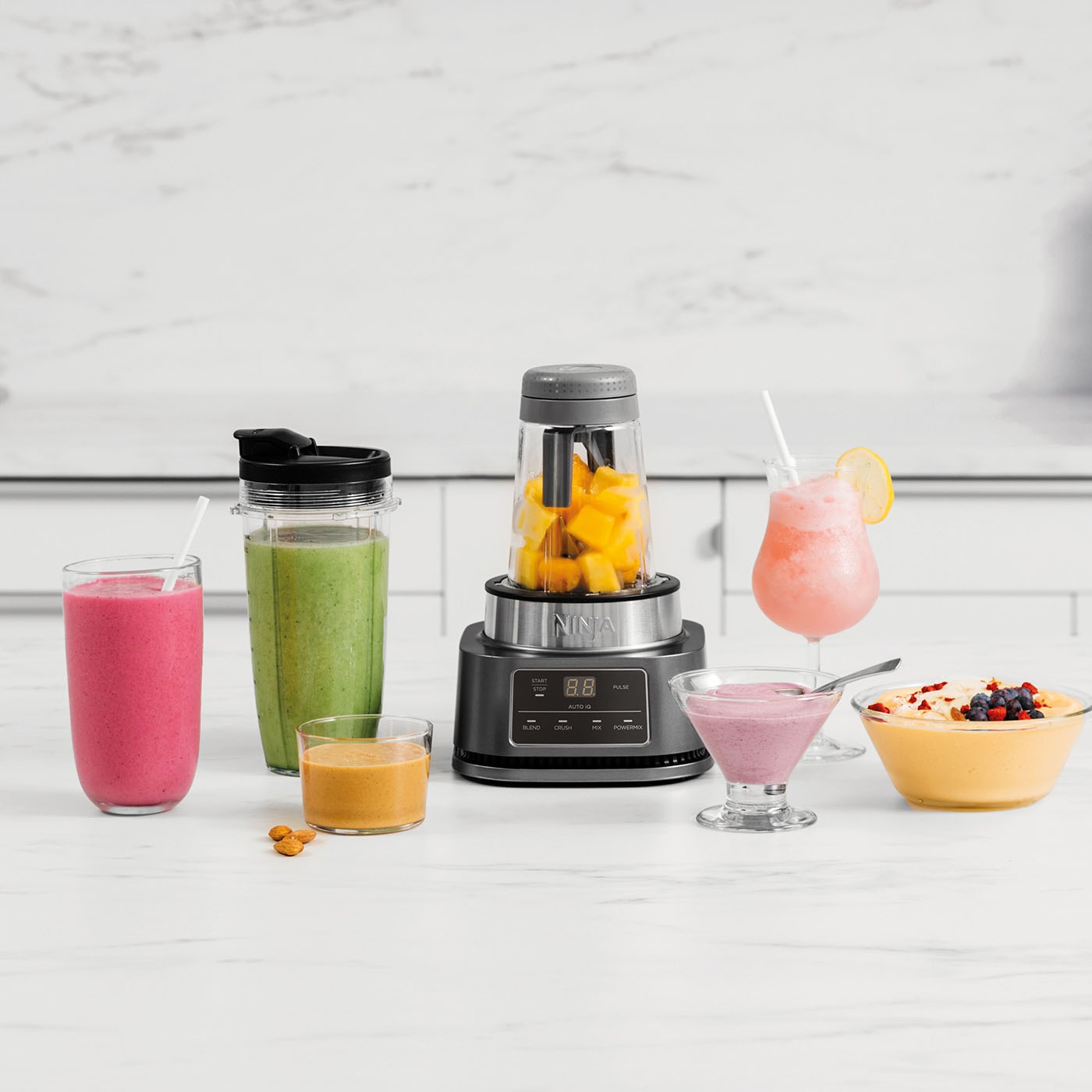 NINJA Standmixer »Foodi 2in1 CB100EU«, 1100 W, Smoothie-Maker
