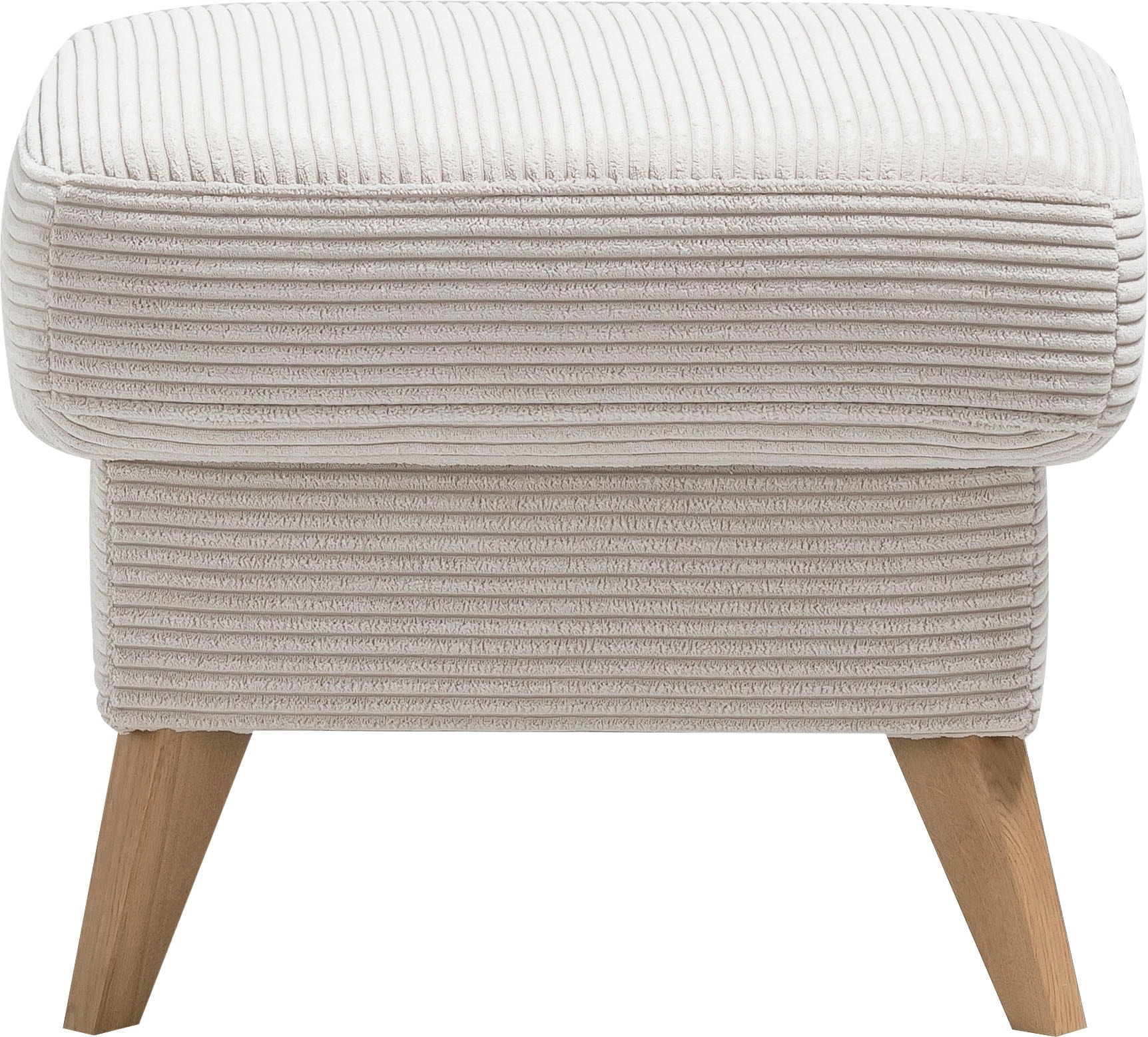 exxpo - sofa fashion Hocker »Samso, kompakte und bequeme Sitzgelegenheit in aktuellem Cord Bezug«