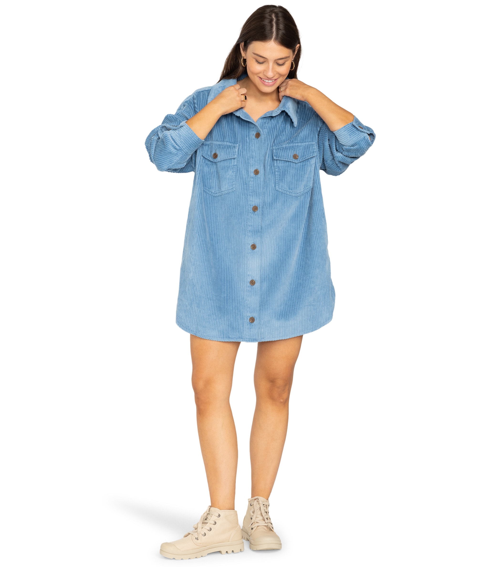 Billabong Hemdblusenkleid »WINTER OCEAN«, (1 tlg.)