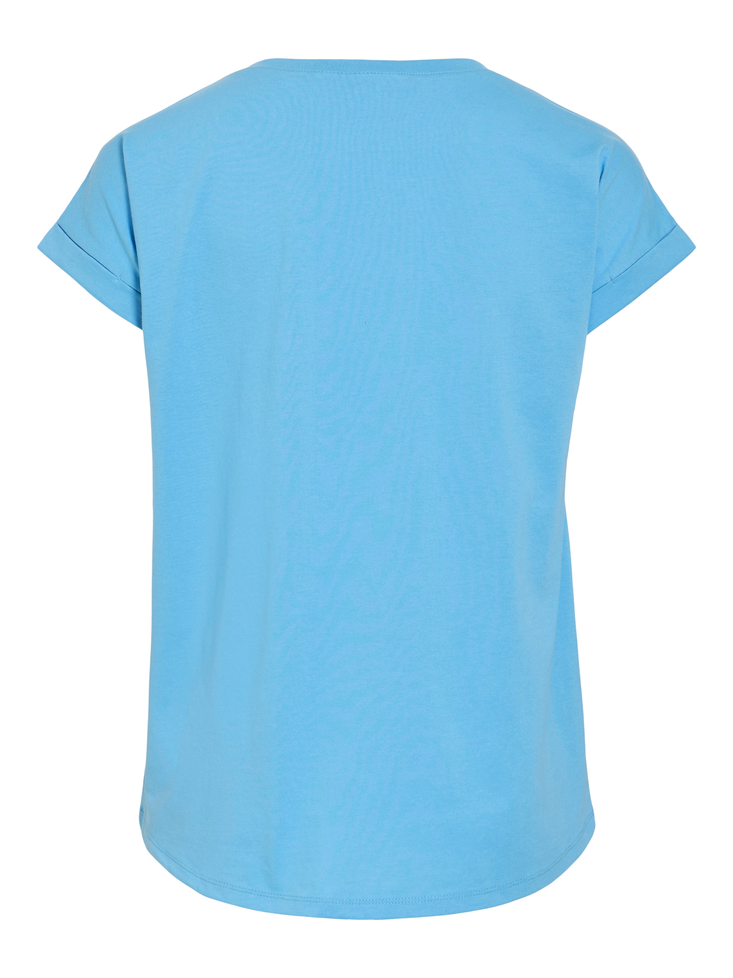 Vila Rundhalsshirt »VIDREAMERS NEW PURE T-SHIRT/SU-NOOS« Baumwollmischung, regular fit