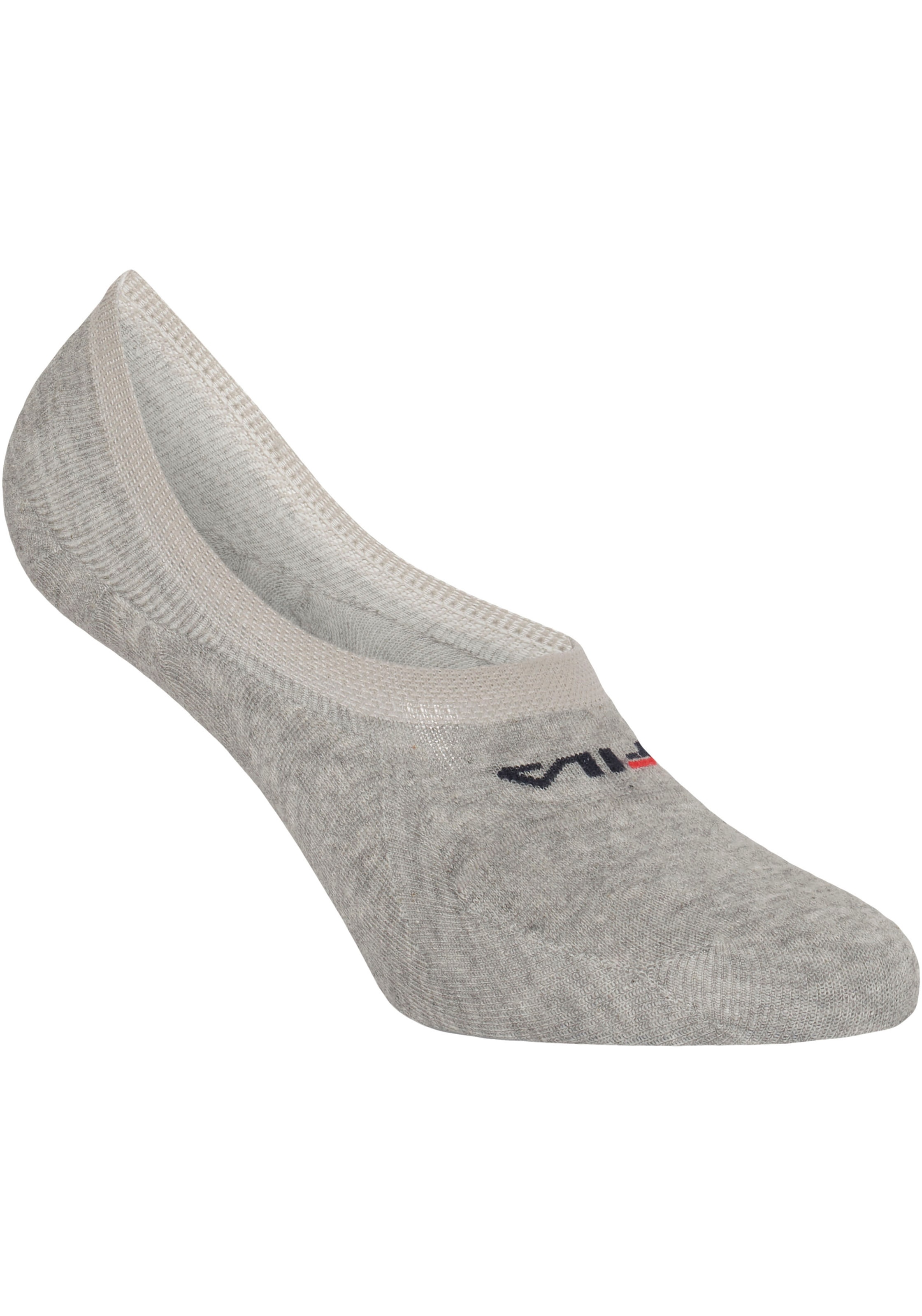 Fila Füßlinge »UNISEX GHOST SOCKS SILICONE HEEL INSIDE«, (6 Paar), mit Logo-Schriftzug