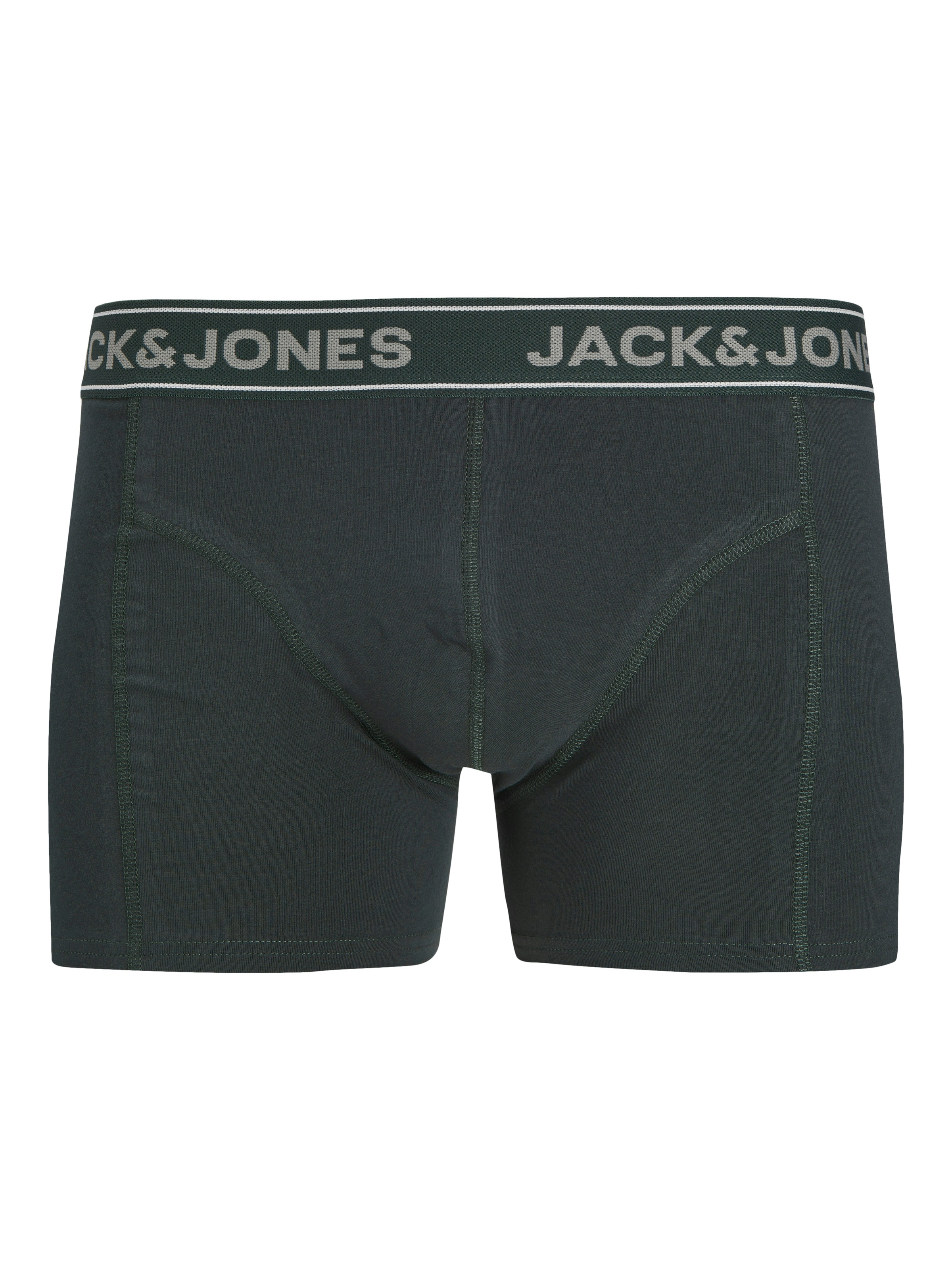 Jack & Jones Trunk »JACBLACK – Boxershorts mit Stretch, Jersey und mittlerer Taille« Packung, 3 Stk. unifarben, modisch, regular fit, Jersey