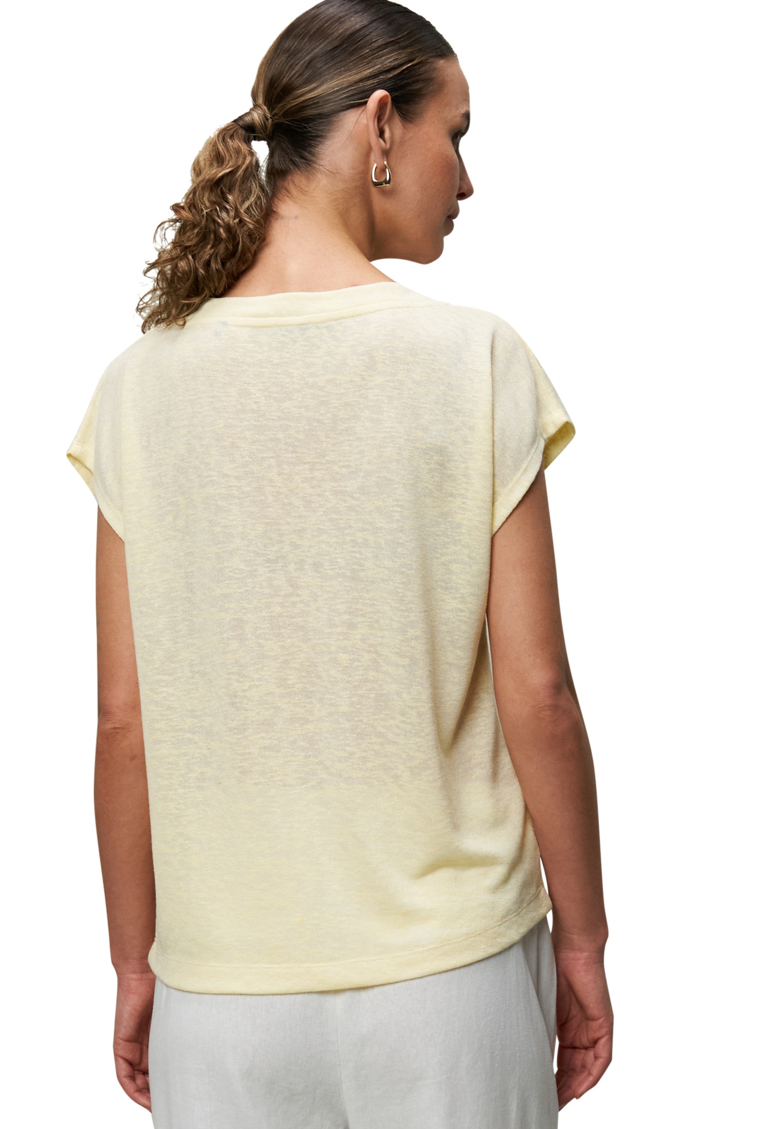 Zero Shirttop »Sommer-T-Shirt mit V-Ausschnitt«