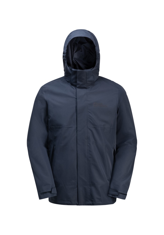 Jack Wolfskin 3-in-1-Funktionsjacke »LUNTAL 3IN1 JKT M«, mit Kapuze