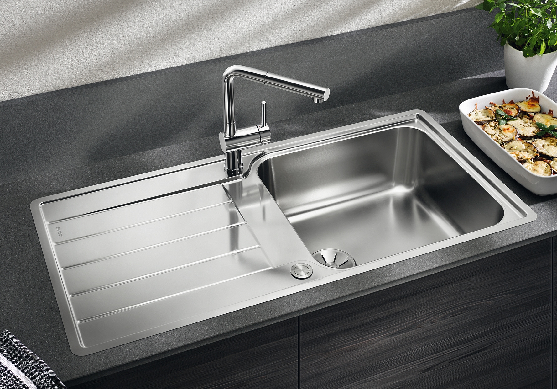 Blanco Edelstahlspüle »CLASSIMO XL 6 S-IF«, zum wechselseitigen Einbau geeignet