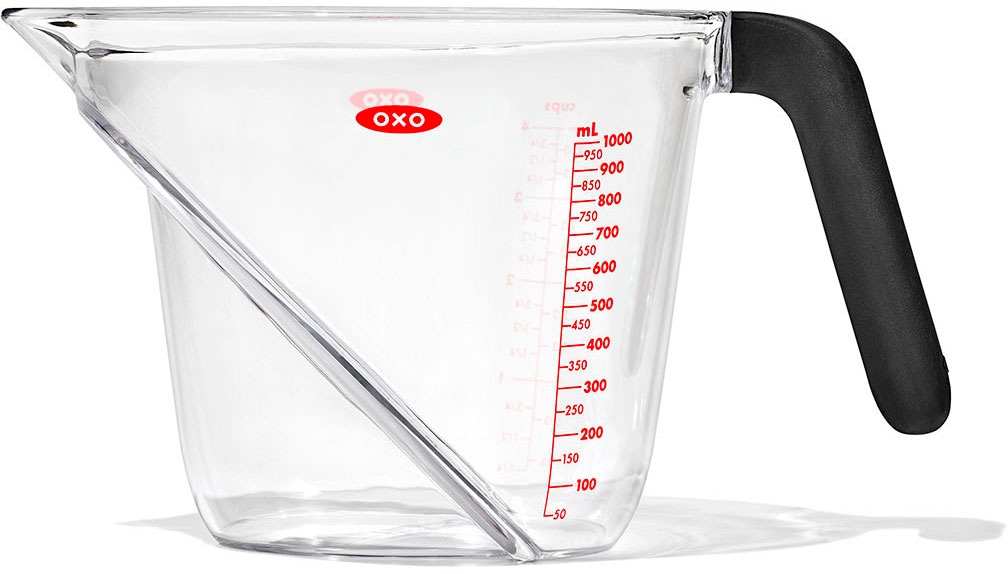 OXO Good Grips Messbecher, Kunststoff, 1 Liter, abgewinkelt