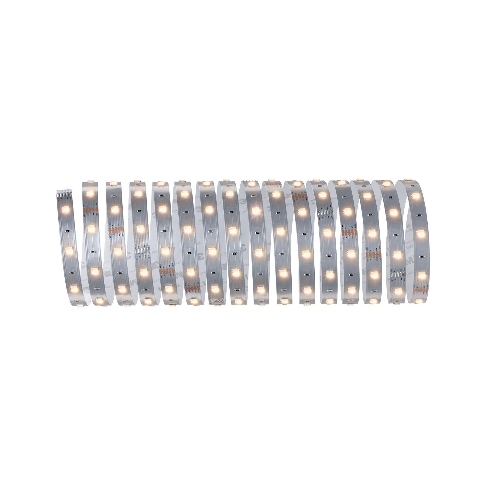 Paulmann LED-Streifen »MaxLED 250 Stripe 5m IP20 2700-6500K 17,5W 24V Silber«, 1 St.-flammig, TunableWhite