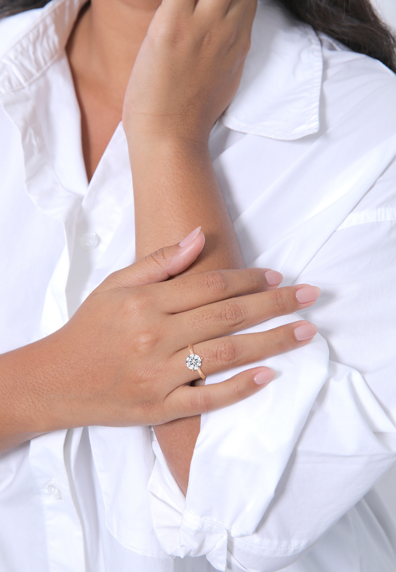 Elli Trauring »Ring Verlobungsring Kristalle 925 Silber«