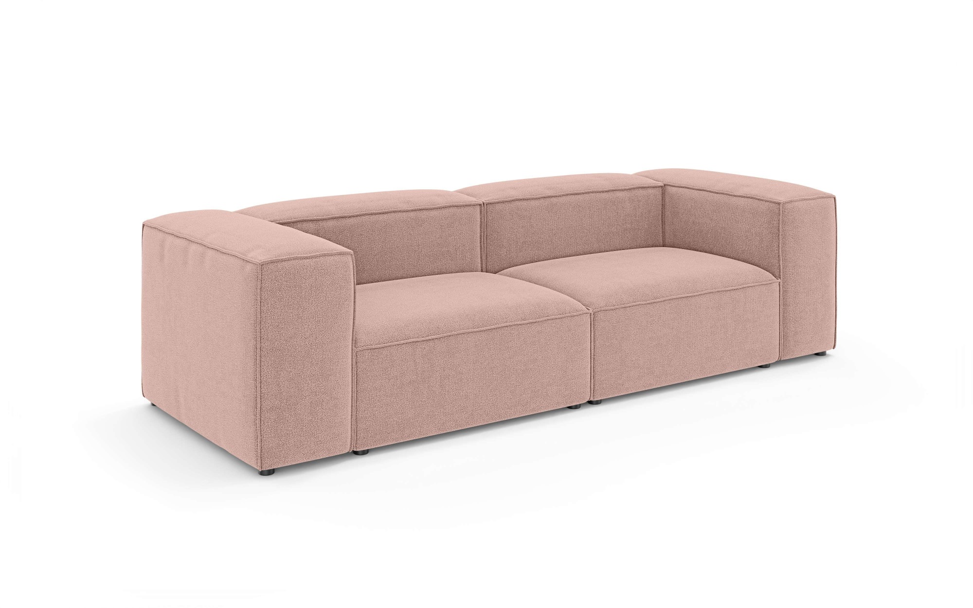 INOSIGN Big-Sofa »HAILY Modularsofa, Maße B/T/H: 260/100/72 cm«, als Modul oder separat verwendbar, für individuelle Zusammenstellung