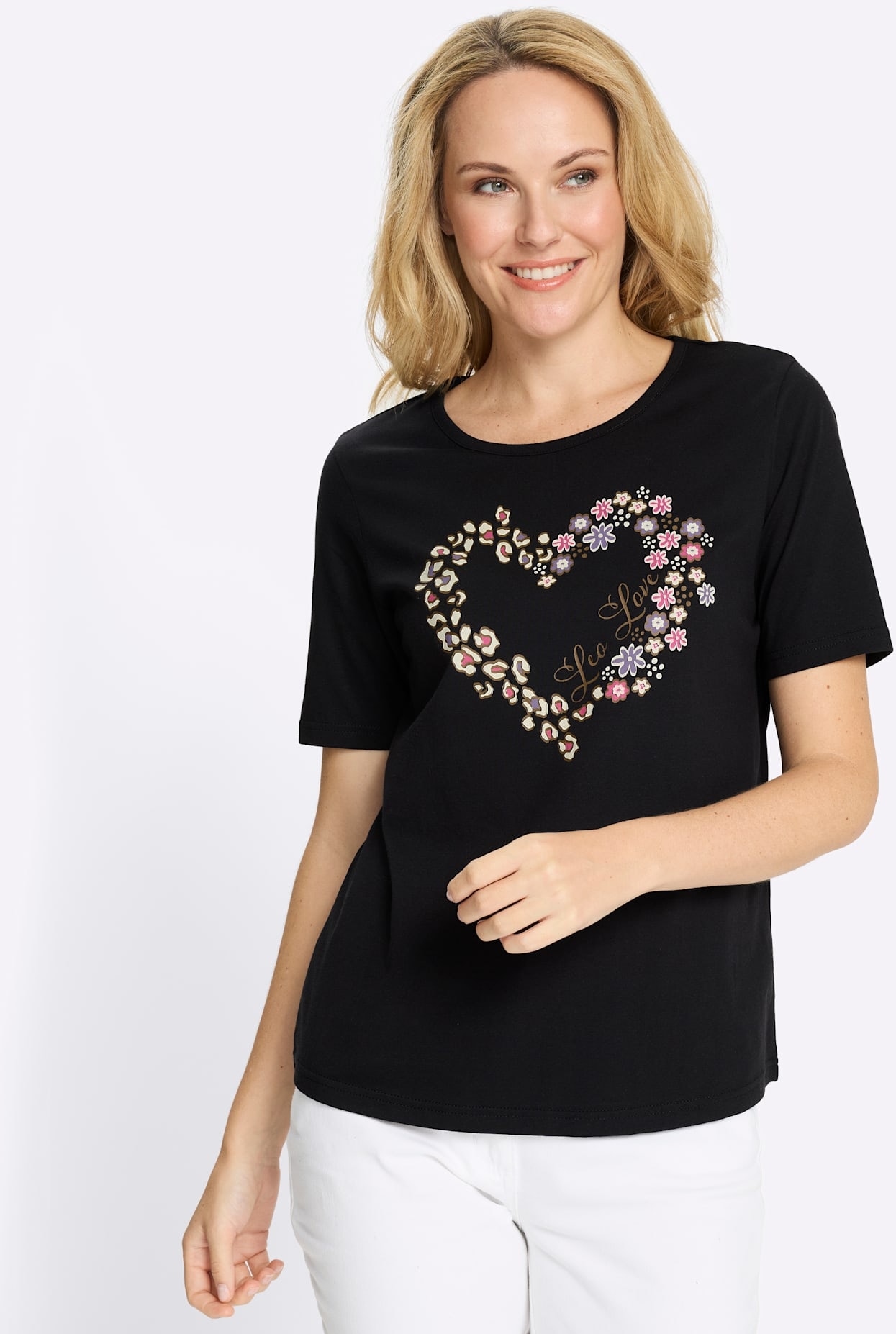 Classic Basics Rundhalsshirt »Rundhals-Shirt« 1 tlg.