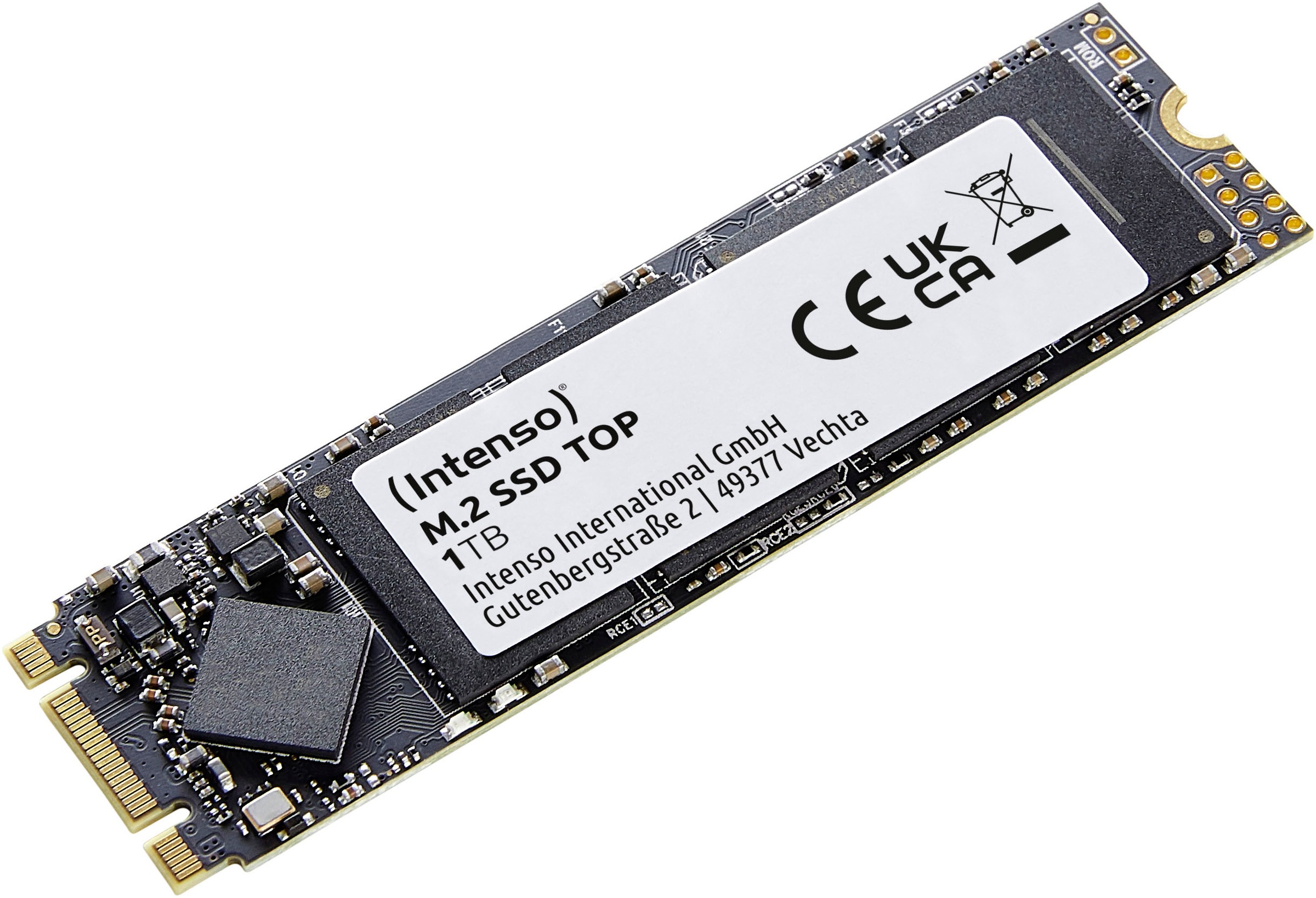 Intenso interne SSD »Top 1TB«, Anschluss M.2 (2880)