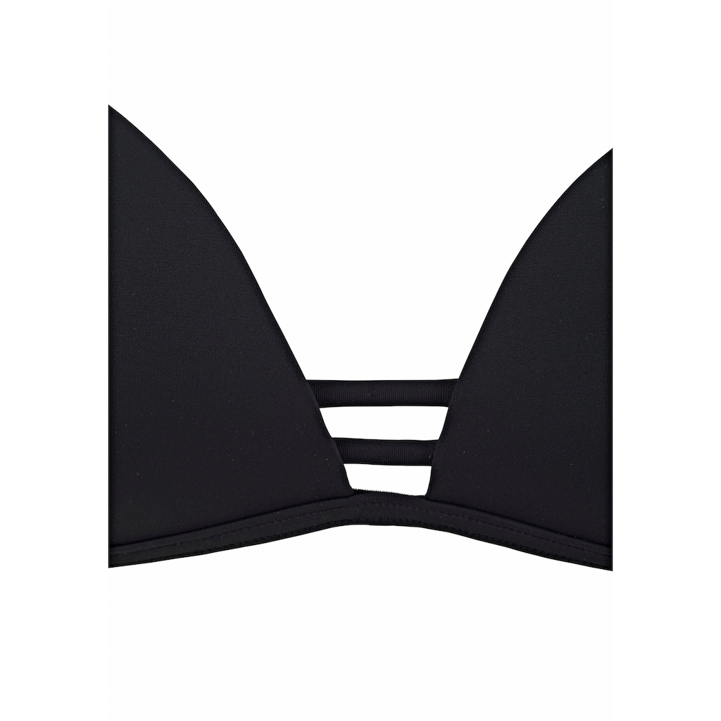 Bruno Banani Triangel-Bikini, mit Zierbändern