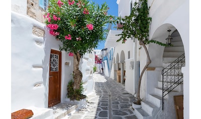 Fototapete »Griechenland Häuser«