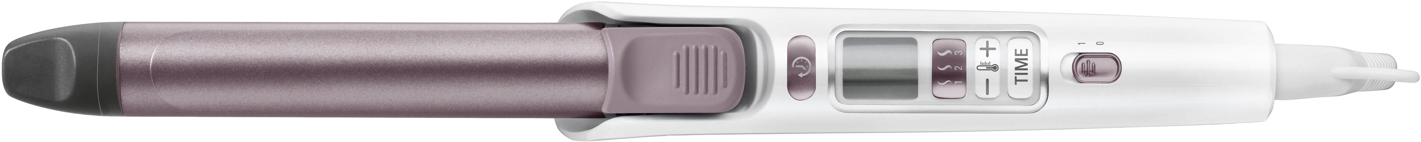 Rowenta Lockenstab »Premium Care Precious Curls, 25 mm, 3 Programme, eingebauter Timer, « Keramik-Cashmere-Keratin-Beschichtung LCD-Display,...