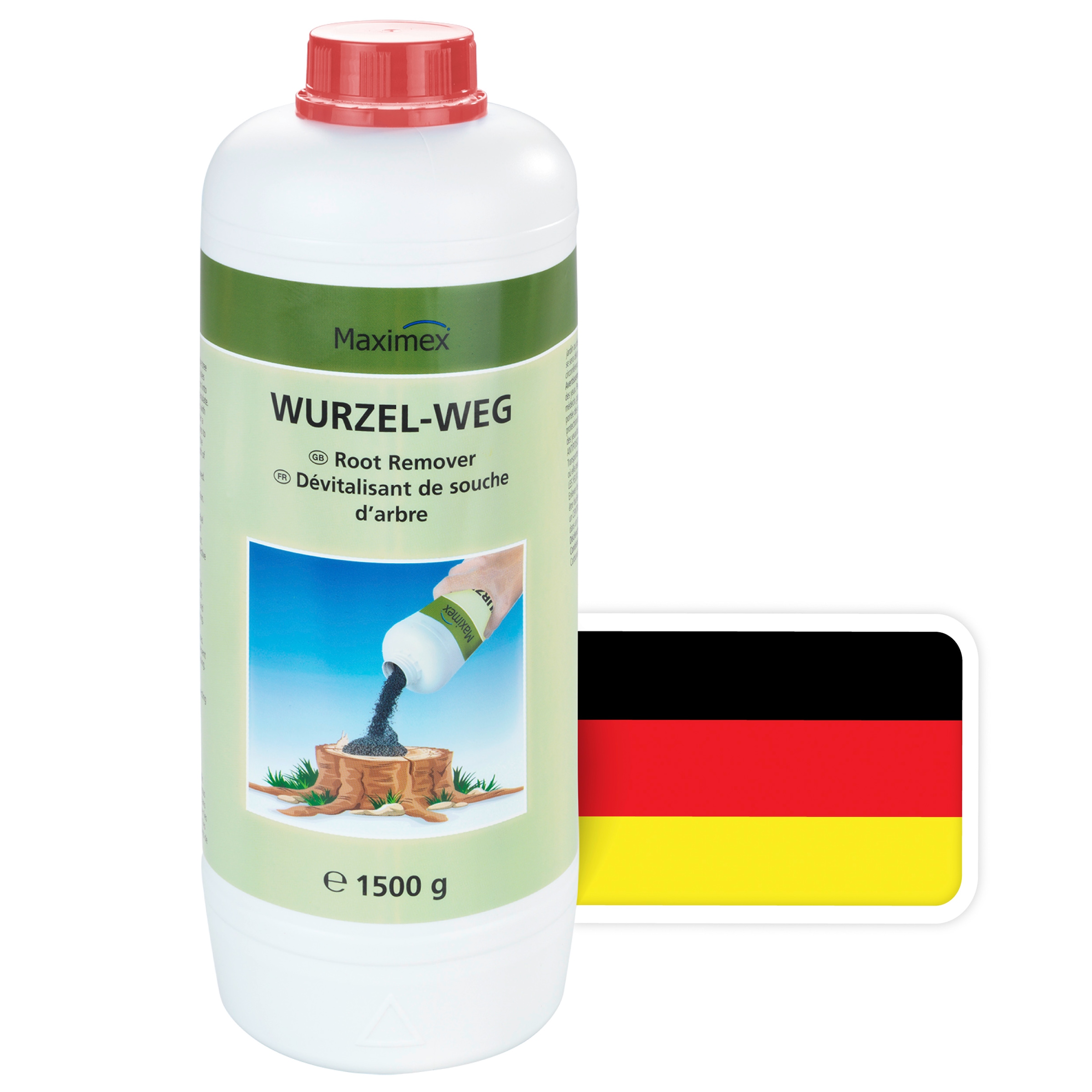Maximex Unkrautbekämpfungsmittel »Wurzel-weg« 1500 g Granulat