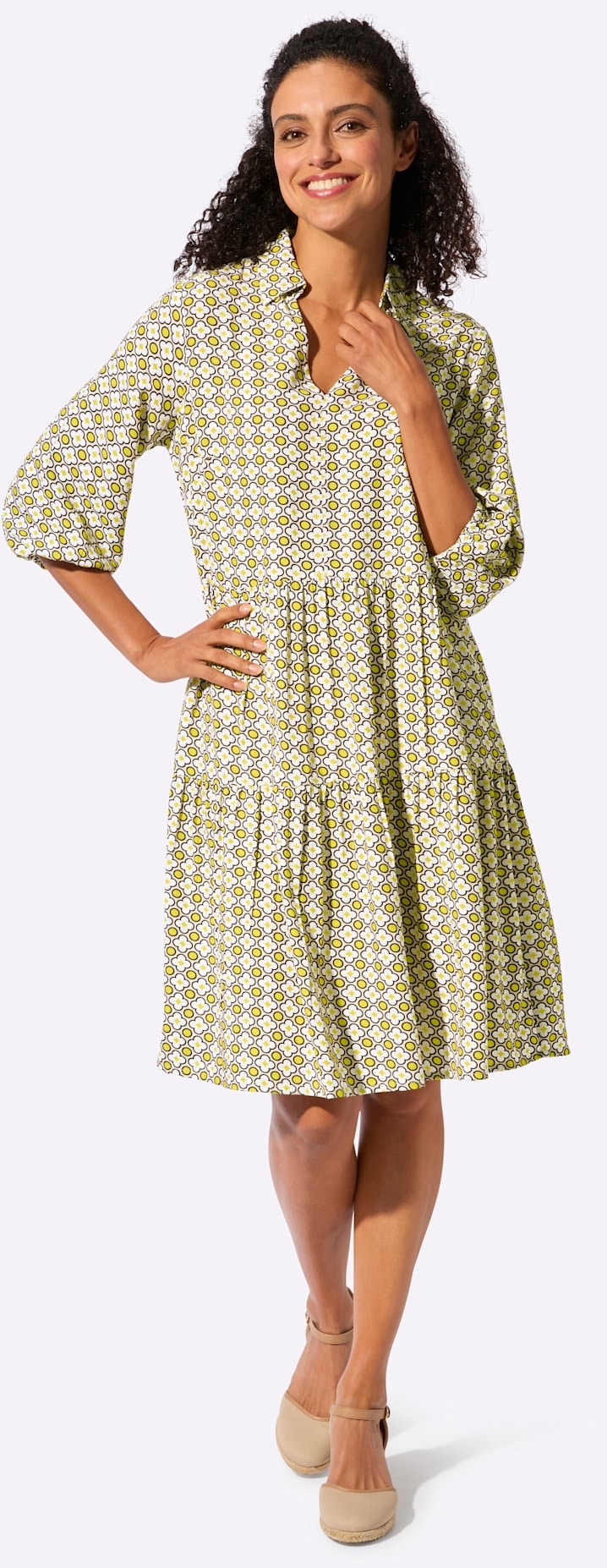 Inspirationen Druckkleid »Druck-Kleid«