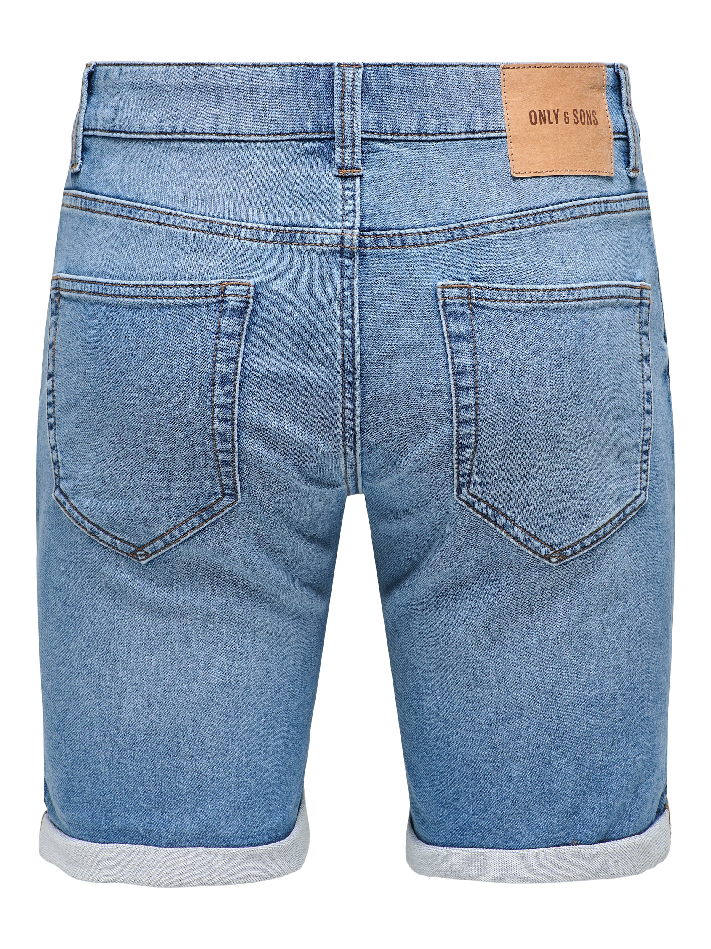 ONLY & SONS Jeansshorts »ONSPLY LIGHT BLUE 5189 SHORTS DNM NOOS«