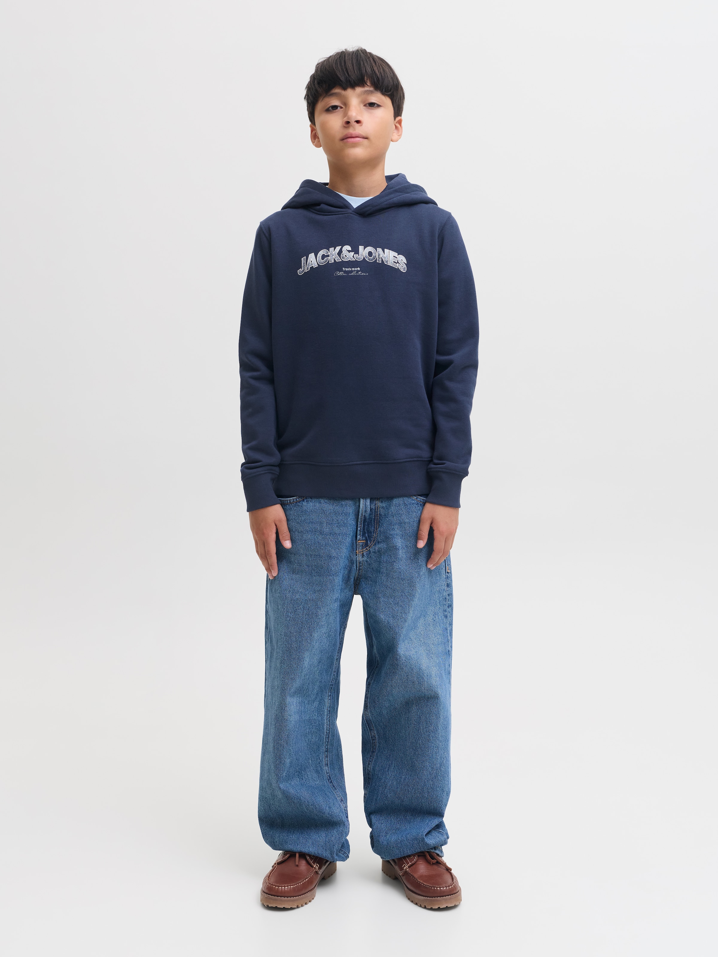 Jack & Jones Junior Kapuzensweatshirt »JJAVERY SWEAT HOOD JNR«, Baumwollmischung, normal geschnitten
