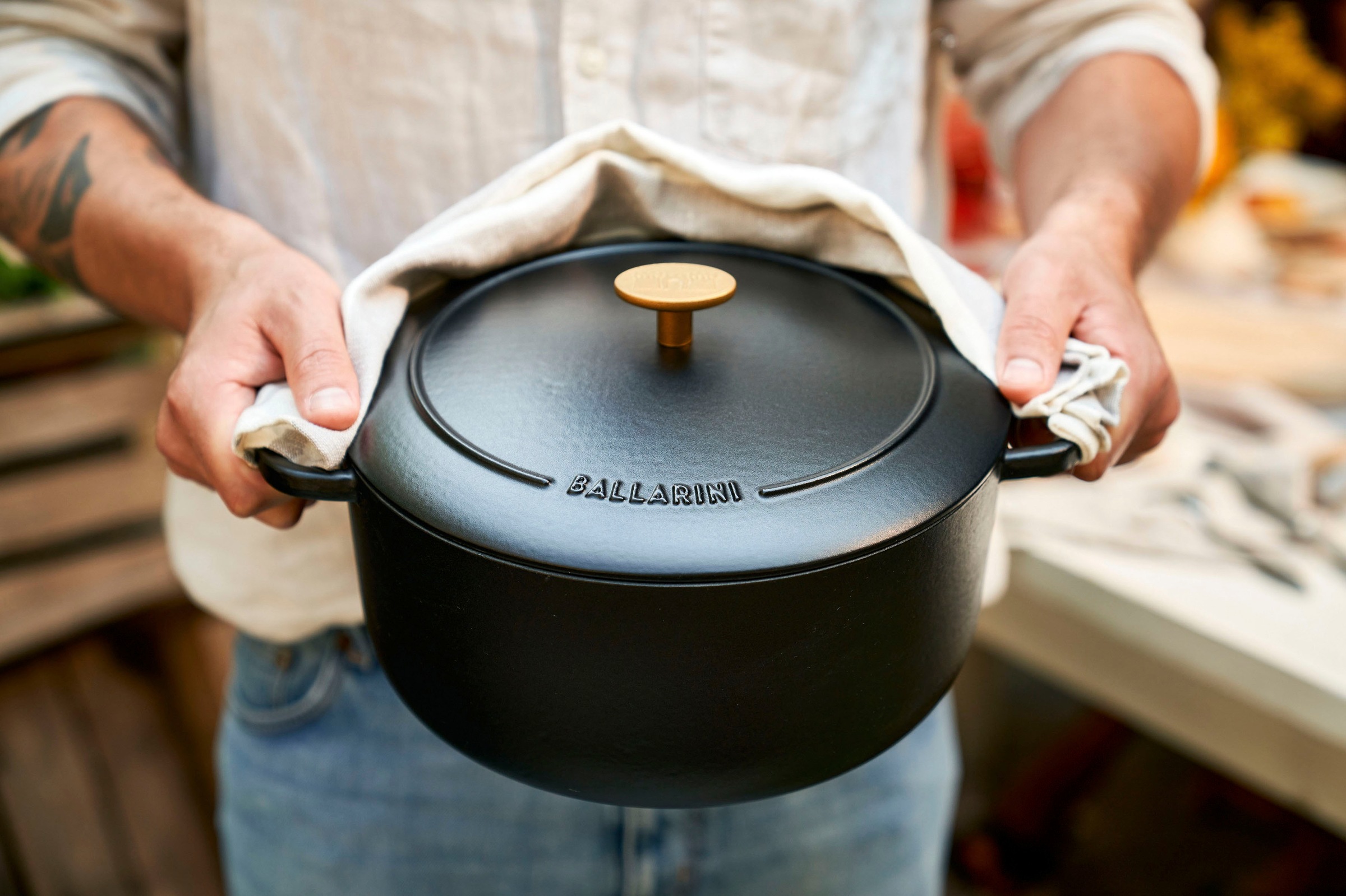 BALLARINI Bräter »Bellamonte Cocotte« 1 Stk. tlg. Gusseisen