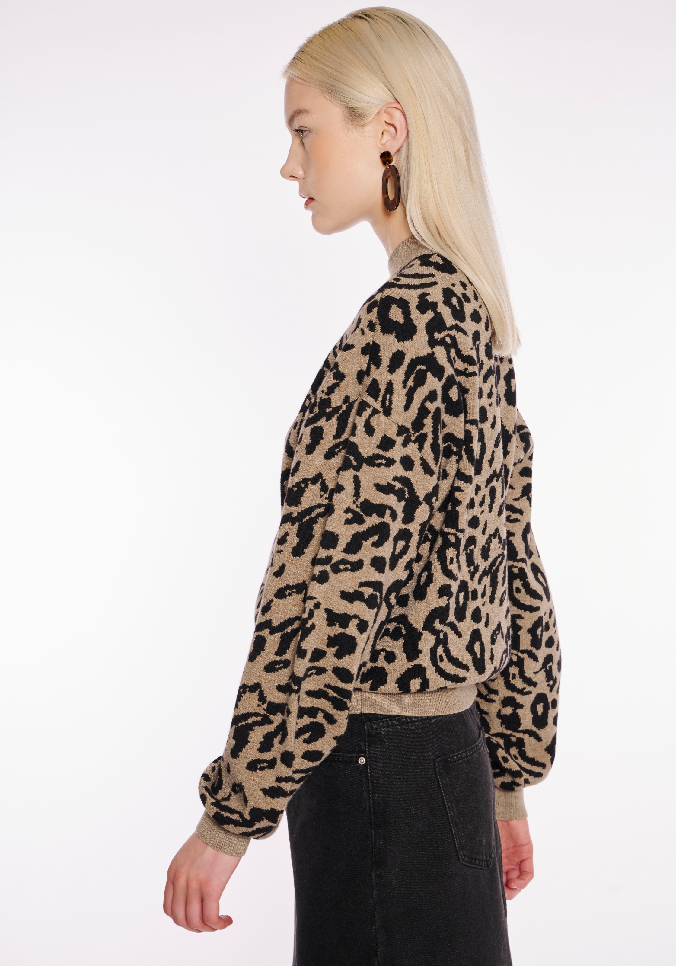 HaILY’S Strickpullover »LS V SK Zo44e«