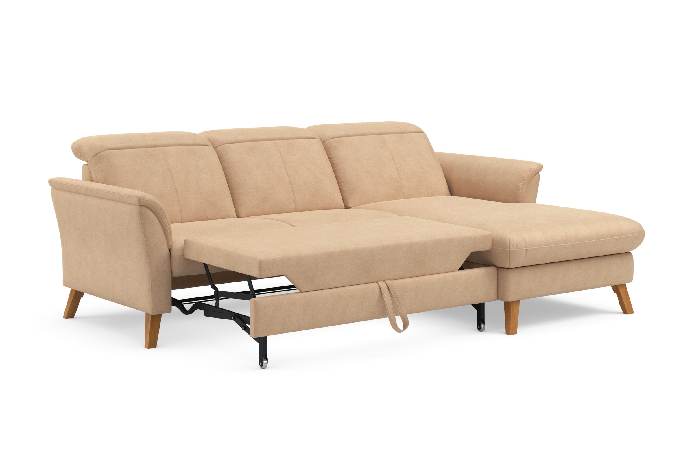 sit&more Ecksofa »Romero L-Form«, wahlweise mit oder ohne Relax-Funktion, Bettfunktion, Bettkasten