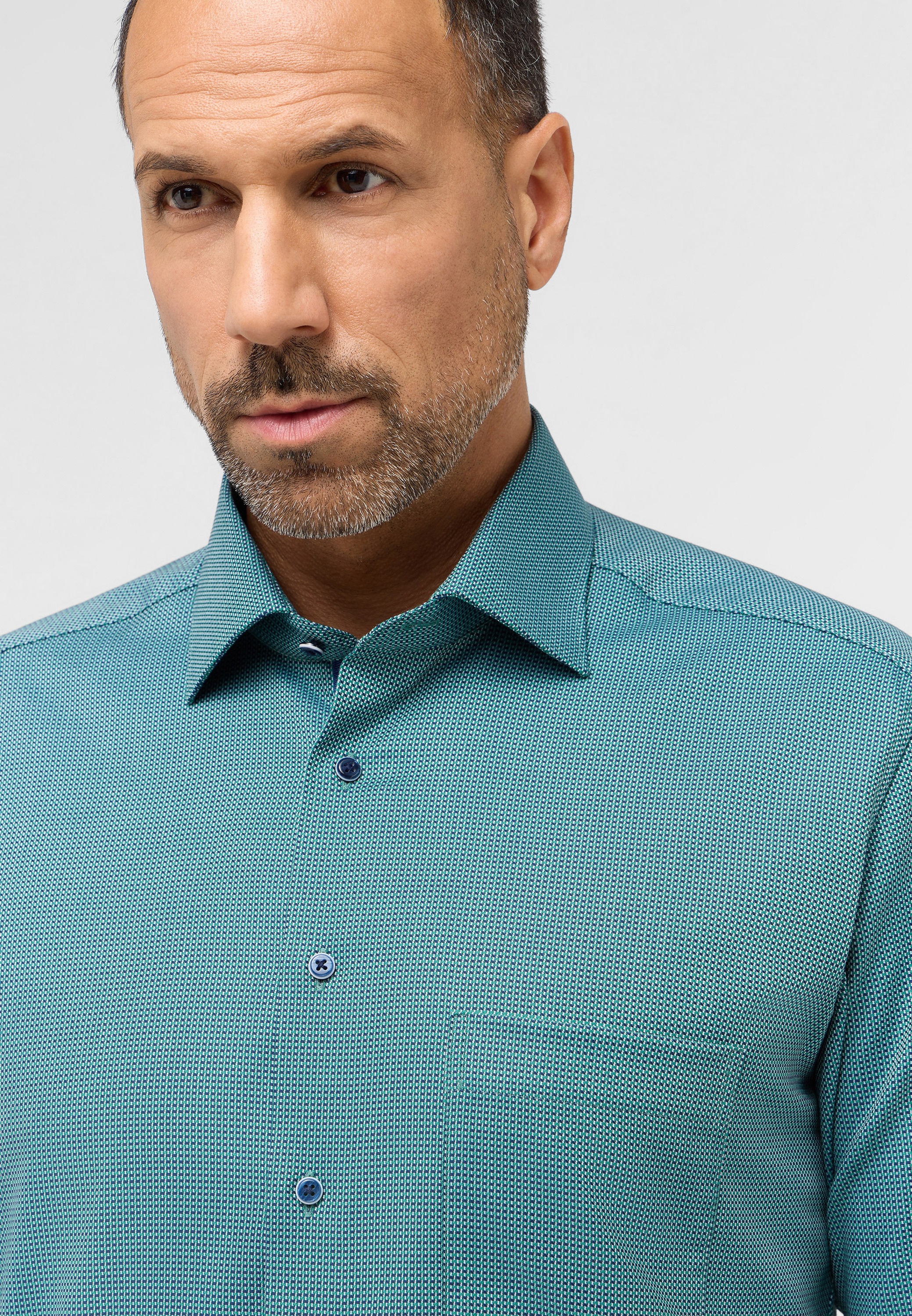 Eterna Langarmhemd »MODERN FIT« NON IRON (bügelfrei)