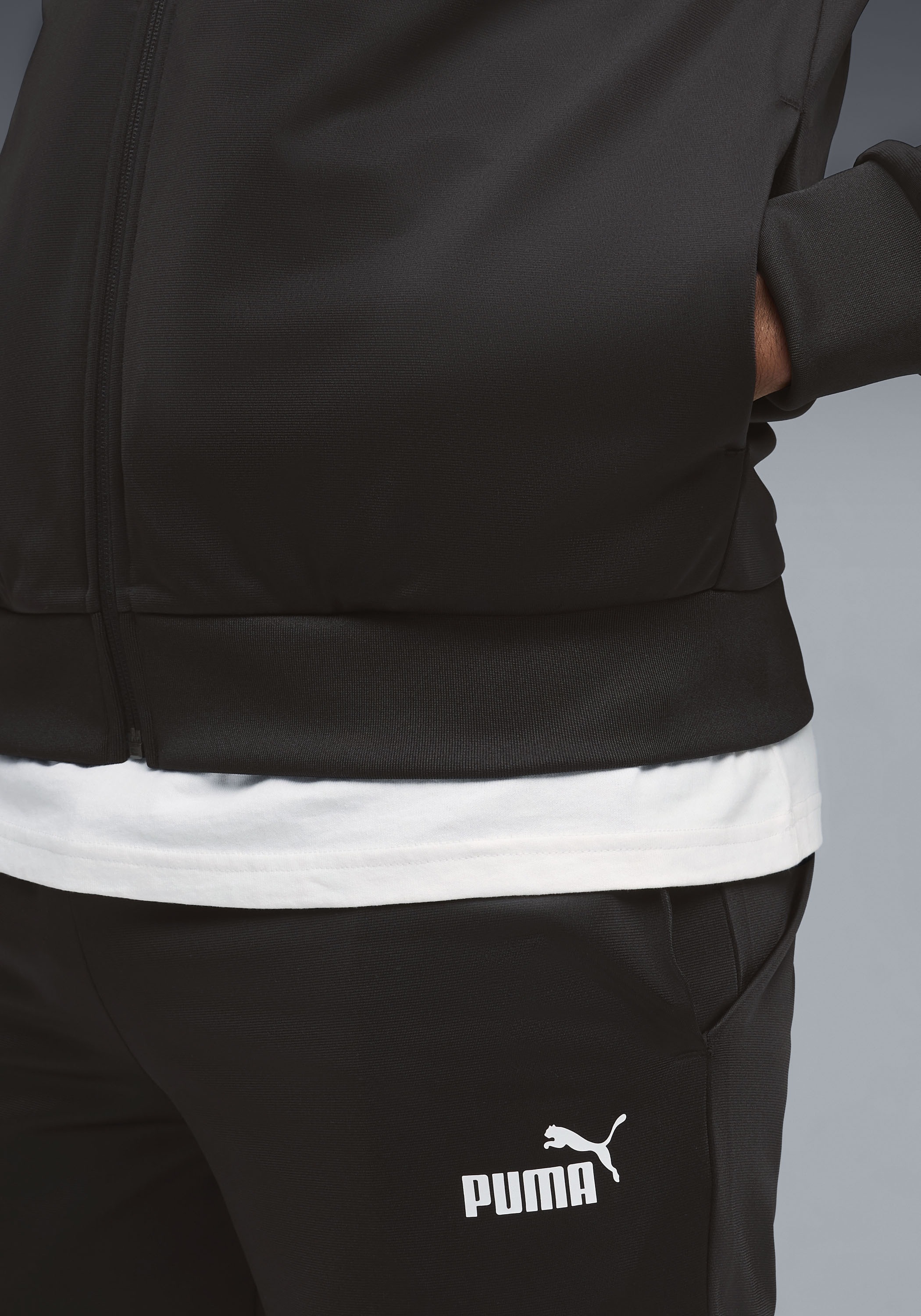 PUMA Trainingsanzug »POLY BASEBALL SUIT« 2 für vielseitige sportliche Aktivitäten, Regular Fit, ohne Kapuze