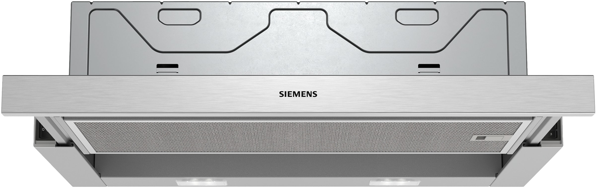 SIEMENS Flachschirmhaube »LI64LB521« Serie iQ100 Langlebige Ersatzteile & helle, zuverlässige LED-Beleuchtung
