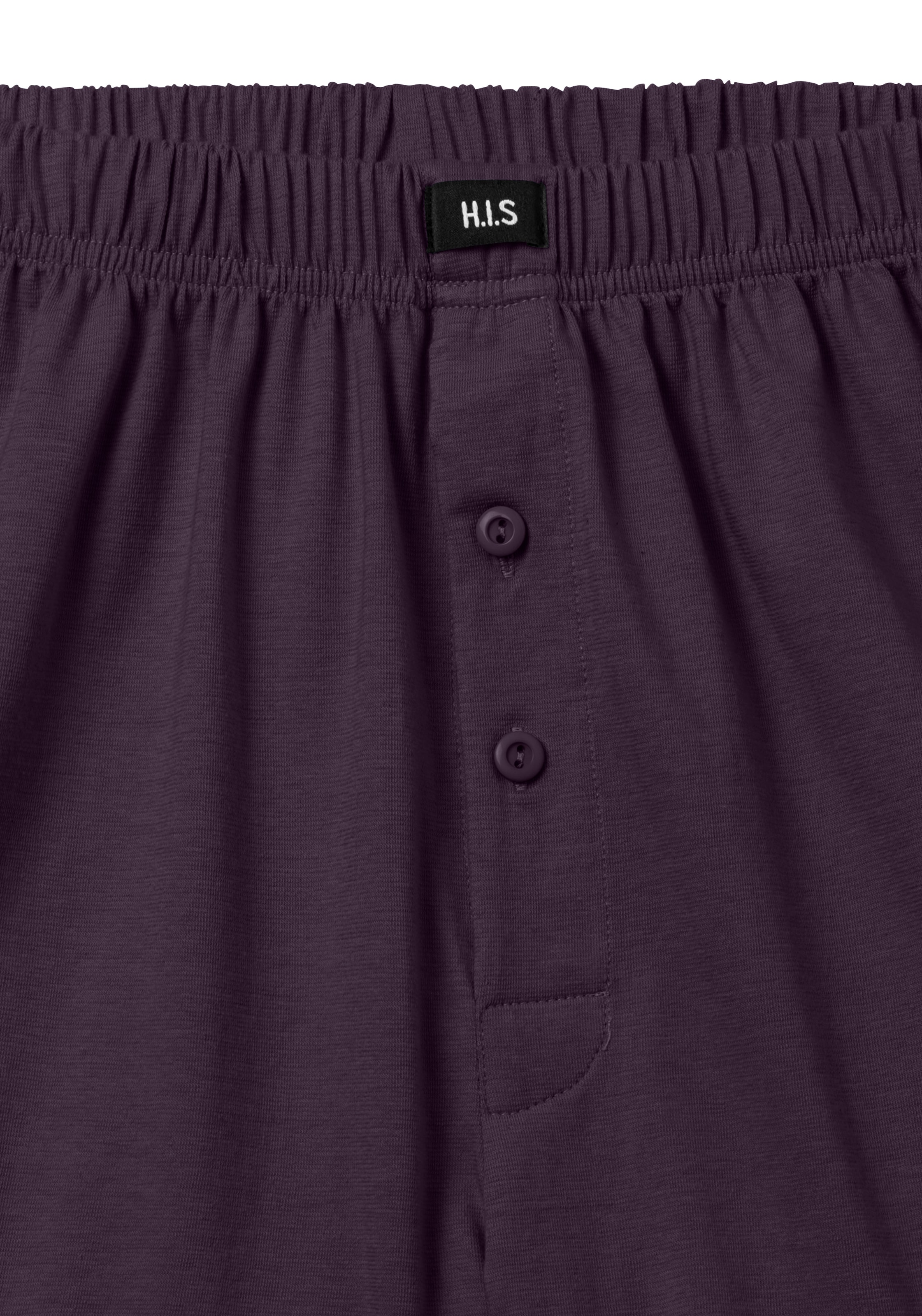 H.I.S Weiter Boxer »Herren Boxer«, (Packung, 5 St.), weite Passform, Komfortbund, aus Baumwoll-Stretch