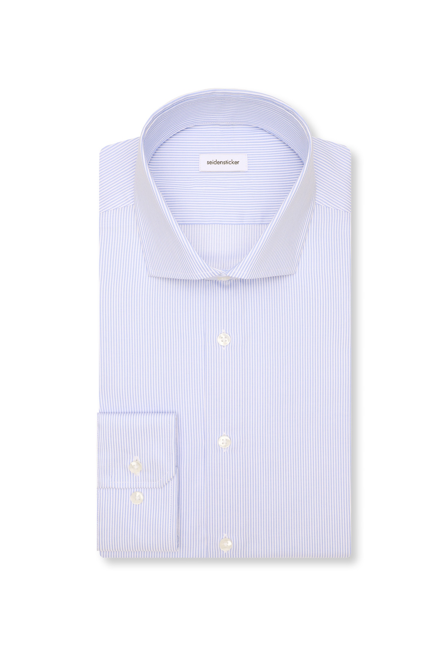 seidensticker Businesshemd »Schwarze Rose« Slim 1/1 Kentkragen Gestreift