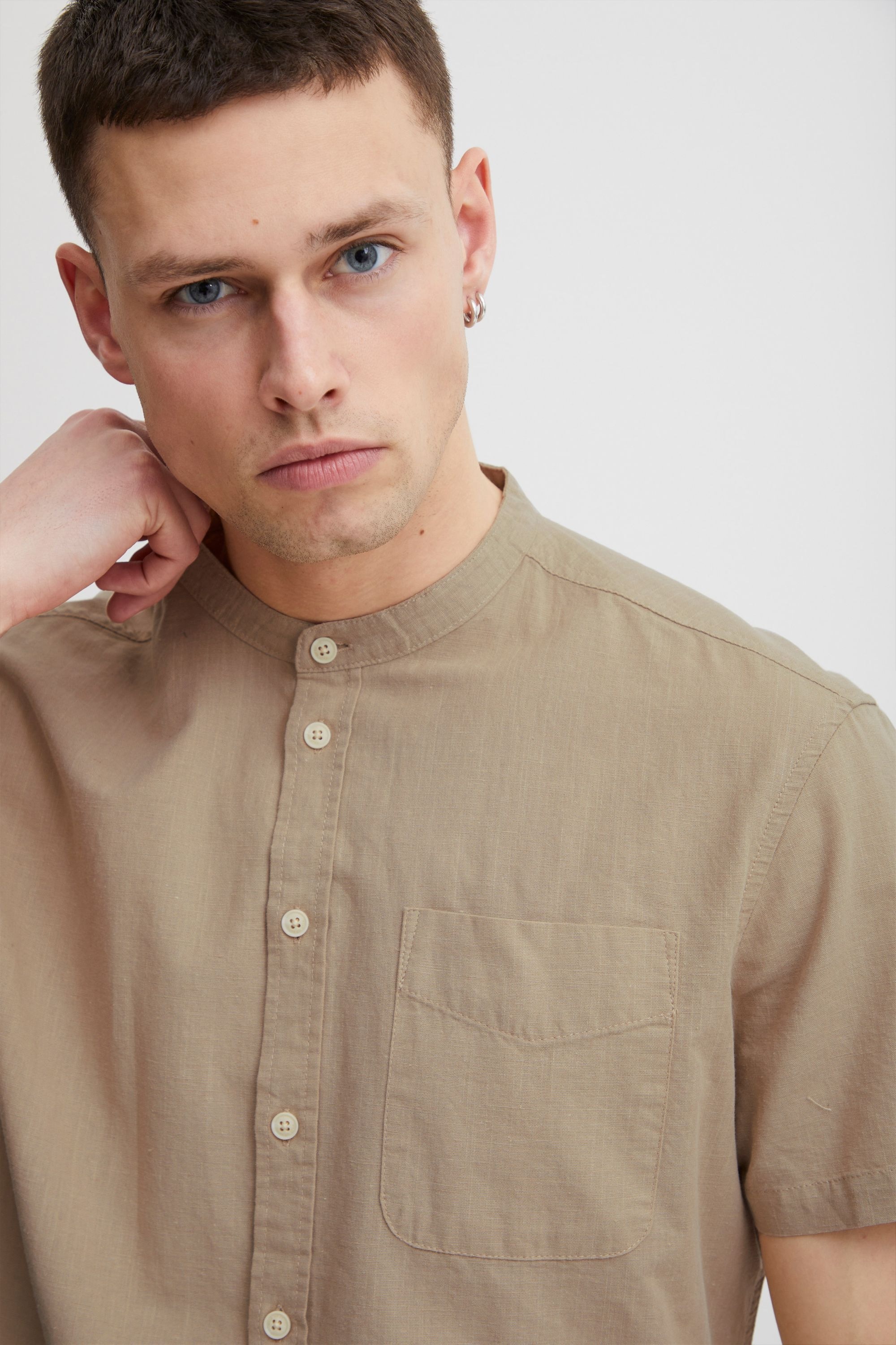 Blend Kurzarmshirt »Kurzarmhemd BHShirt«
