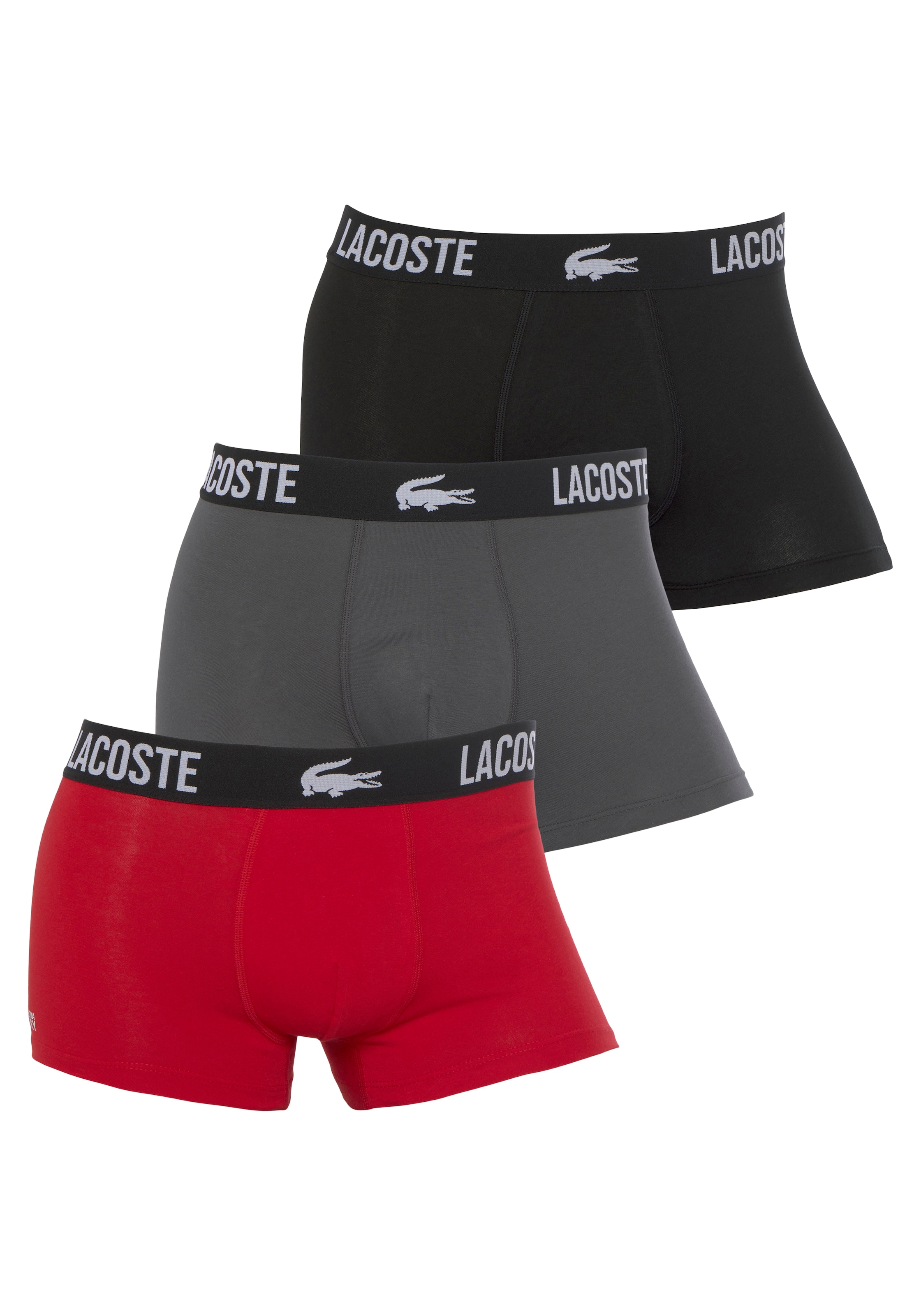 Trunk »eng Boxershorts Lacoste Herren Premium«, (Packung, 3er-Pack), aus...