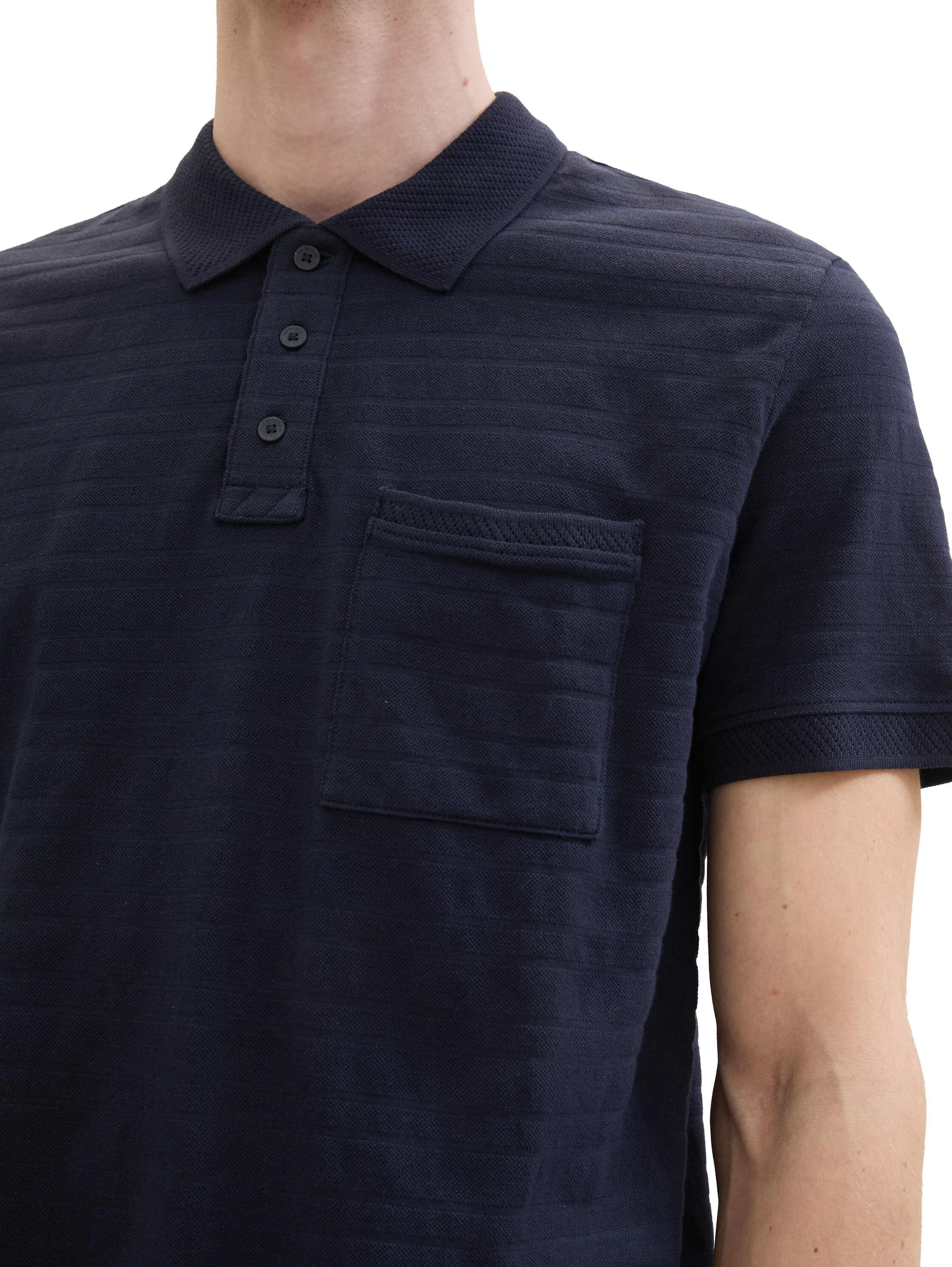 TOM TAILOR Poloshirt, mit Struktur