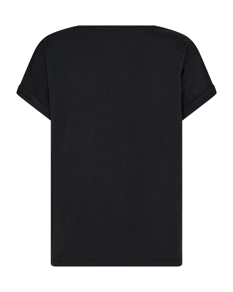 FREEQUENT T-Shirt »FQJOKE« bequem geschnitten, mit Ärmelaufschlag