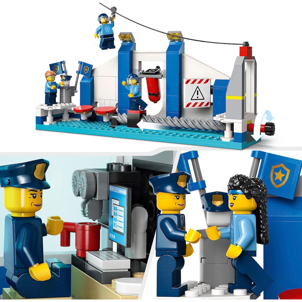 LEGO® Konstruktionsspielsteine »Polizeischule (60372), LEGO® City«, (823 St.)